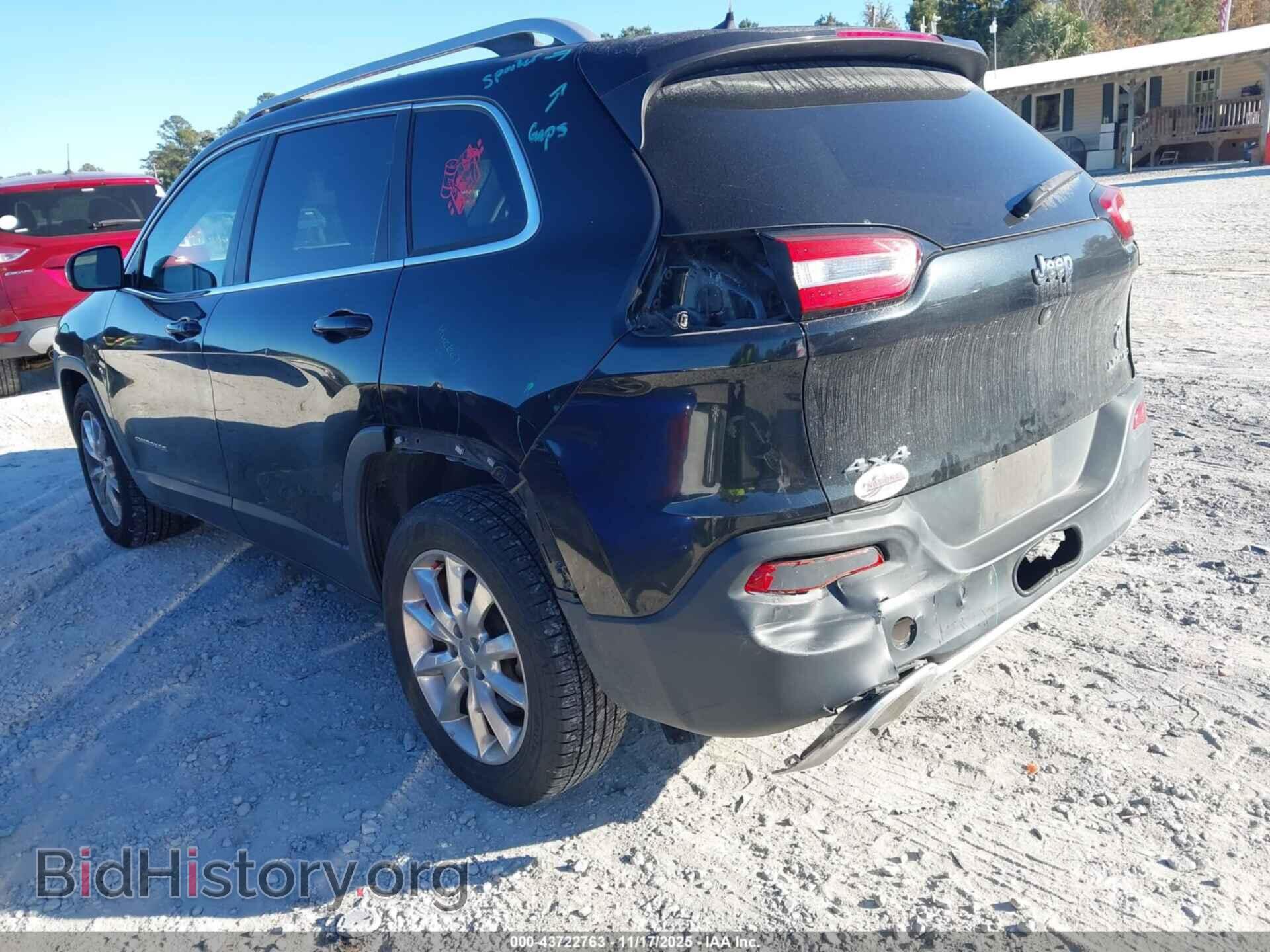 2016 JEEP CHEROKEE - VIN: 1C4PJMDB5GW110631 - Фото 3