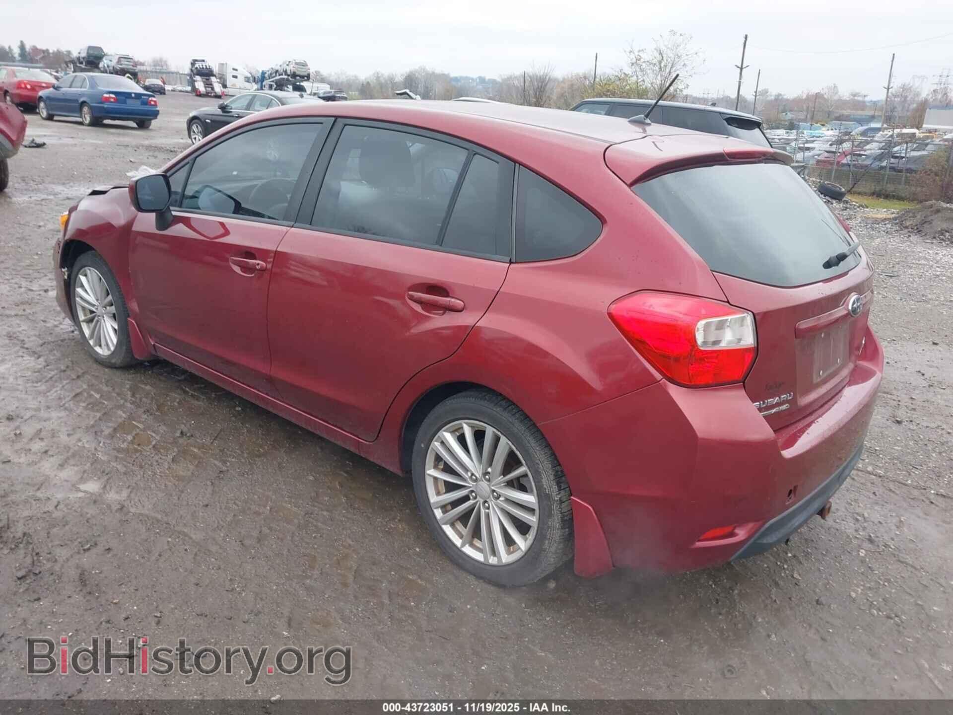 2012 SUBARU IMPREZA - VIN: JF1GPAD62CH238720 - Фото 3