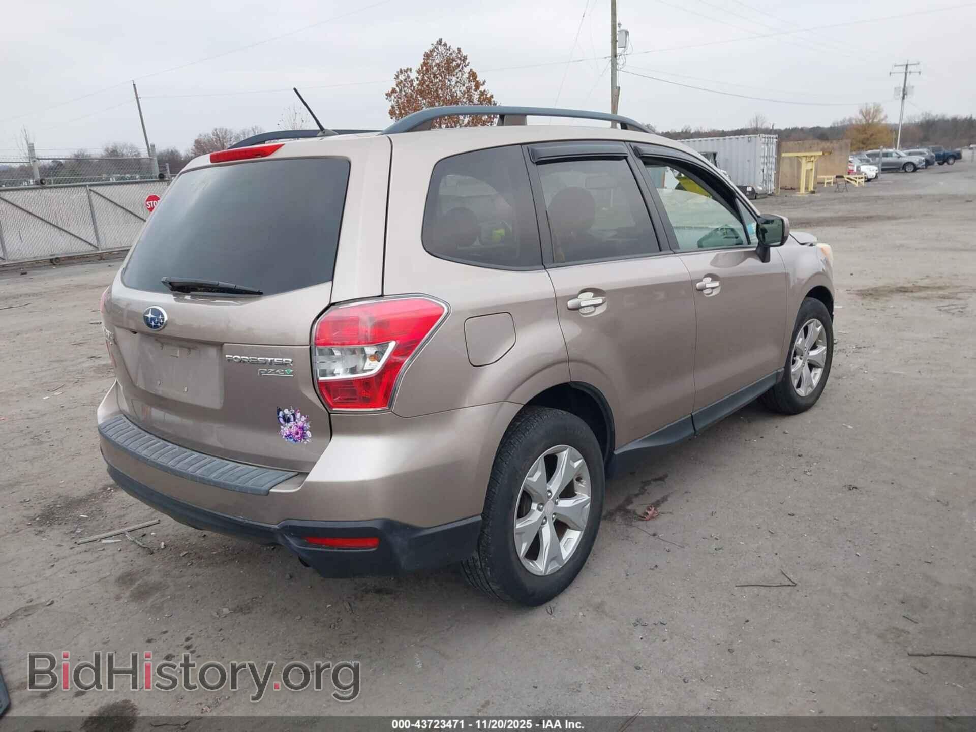 2015 SUBARU FORESTER - VIN: JF2SJADC7FH555698 - Фото 4