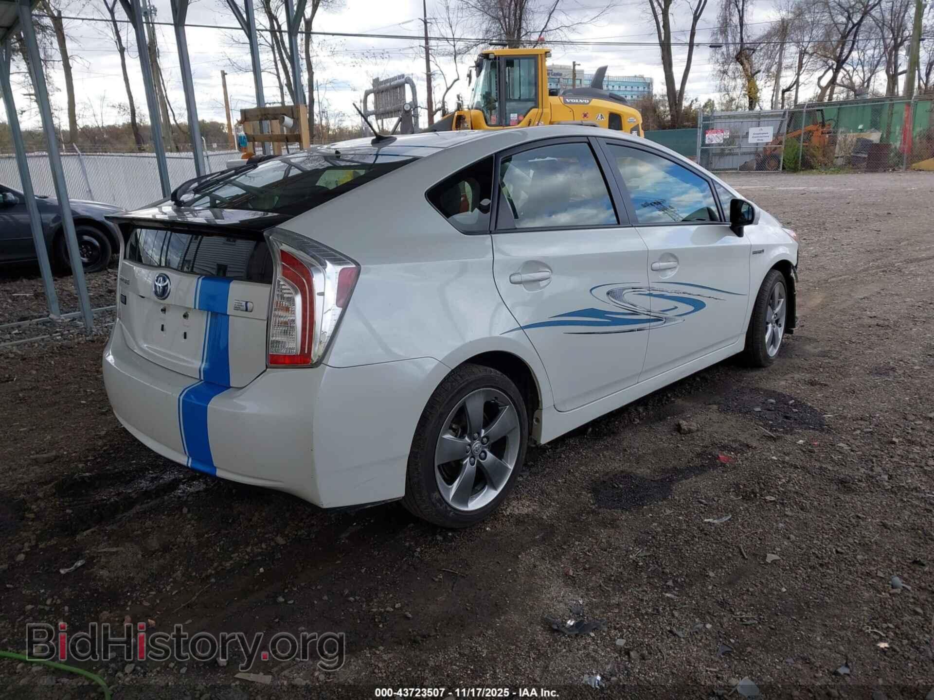 2013 TOYOTA PRIUS - VIN: JTDKN3DU3D1645962 - Фото 4