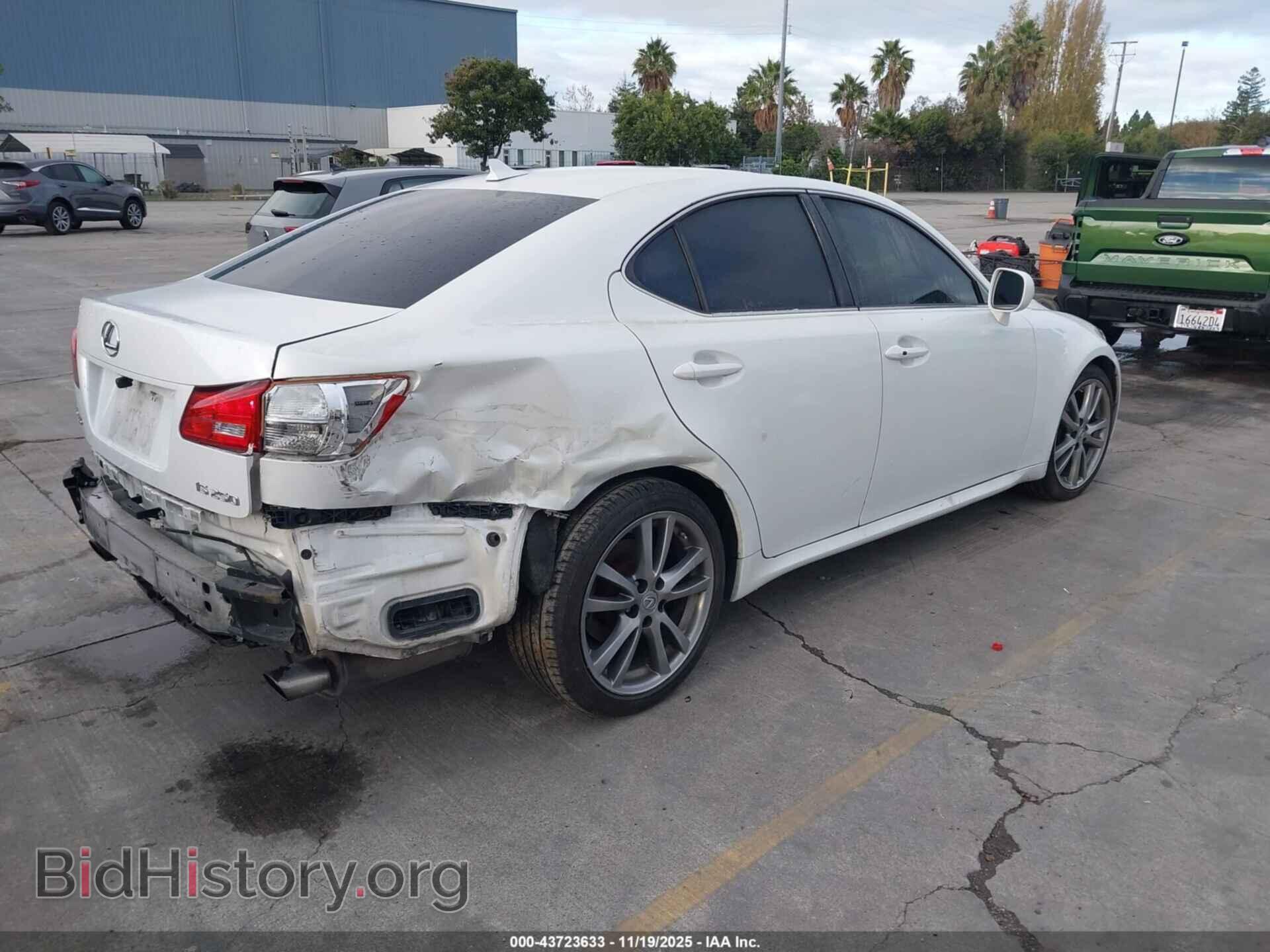 2008 LEXUS IS 250 - VIN: JTHBK262082067977 - Фото 4
