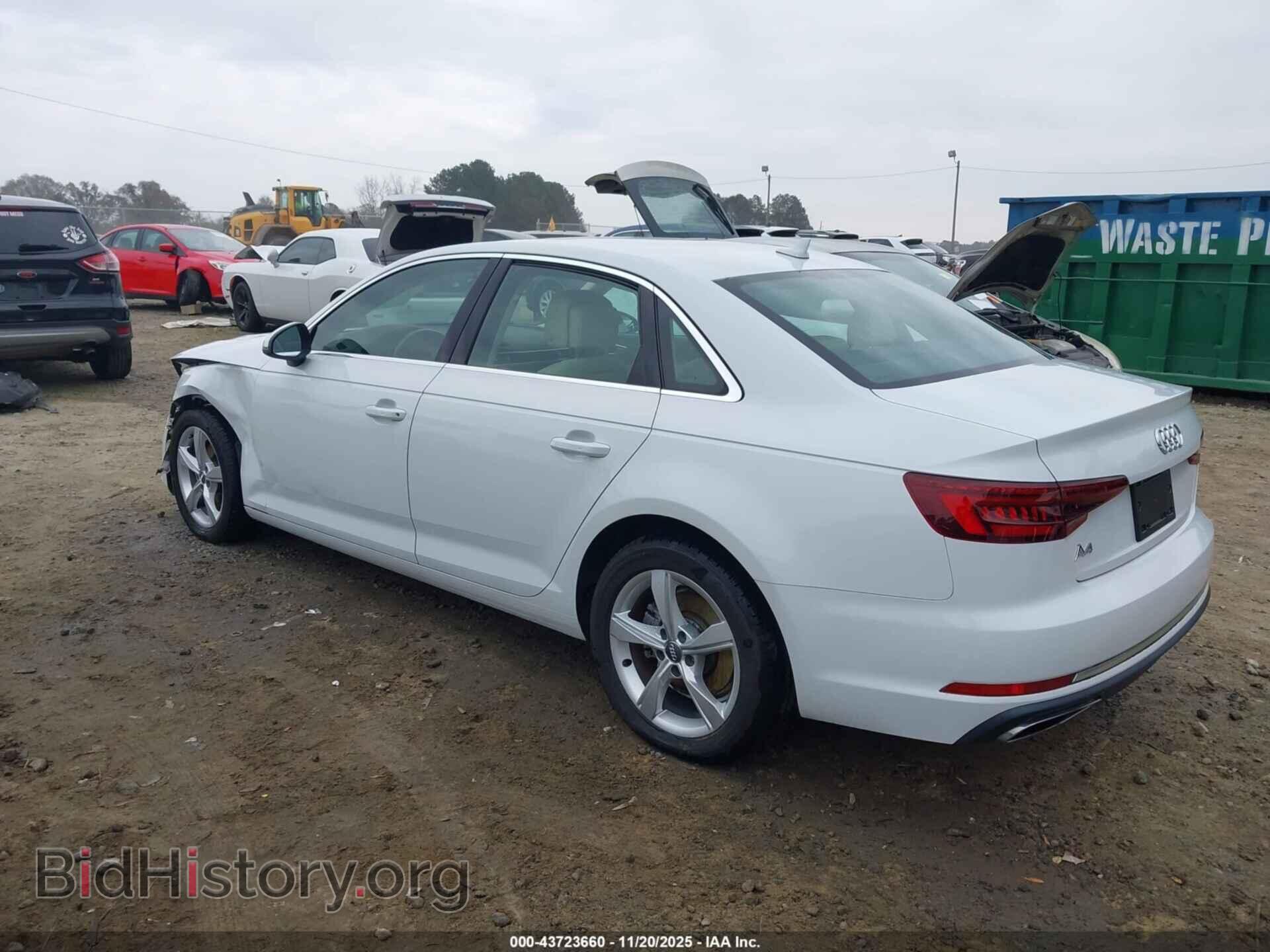 2019 AUDI A4 - VIN: WAUGMAF43KA021941 - Фото 3
