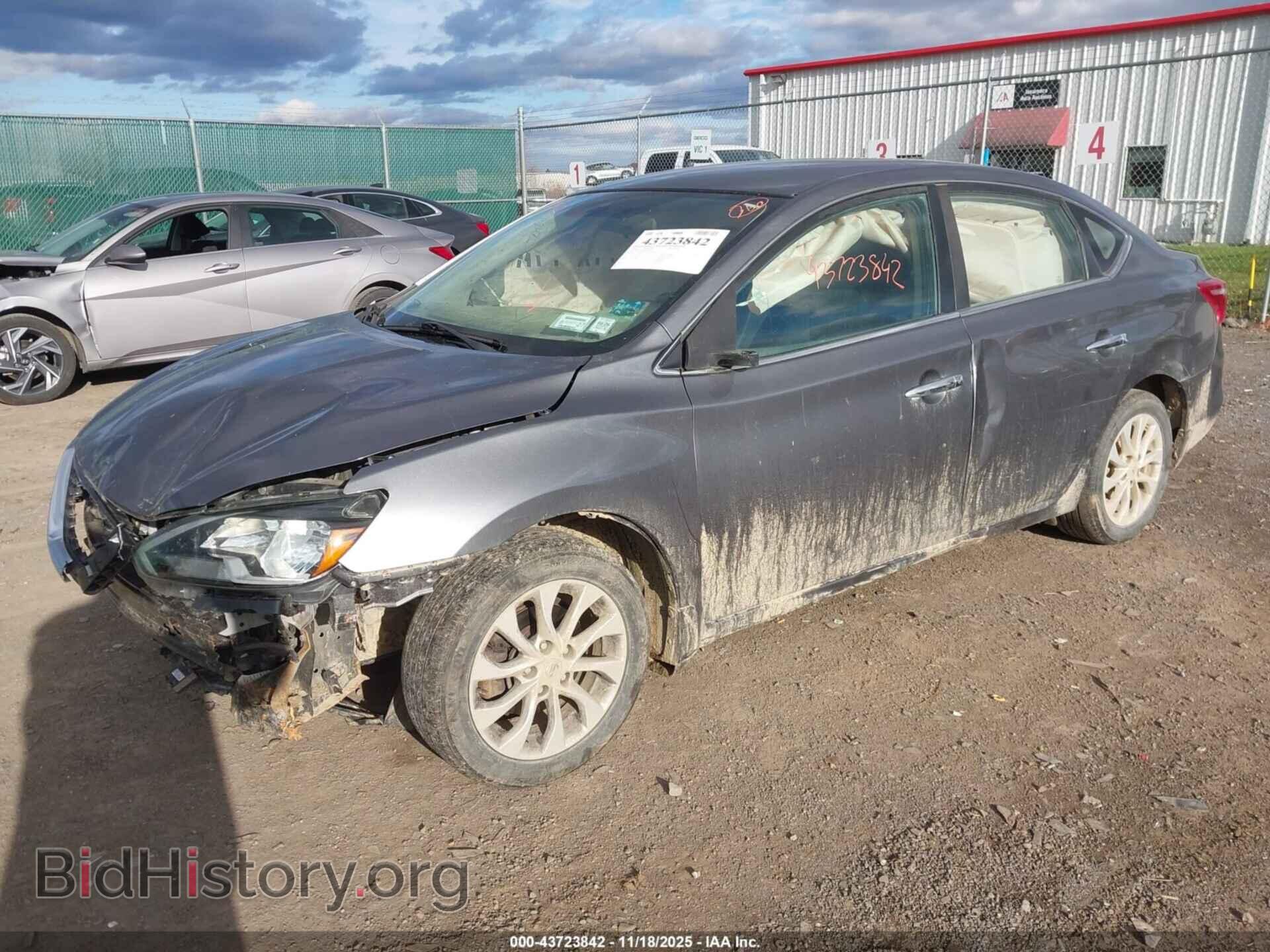 2019 NISSAN SENTRA - VIN: 3N1AB7AP3KL609367 - Фото 2