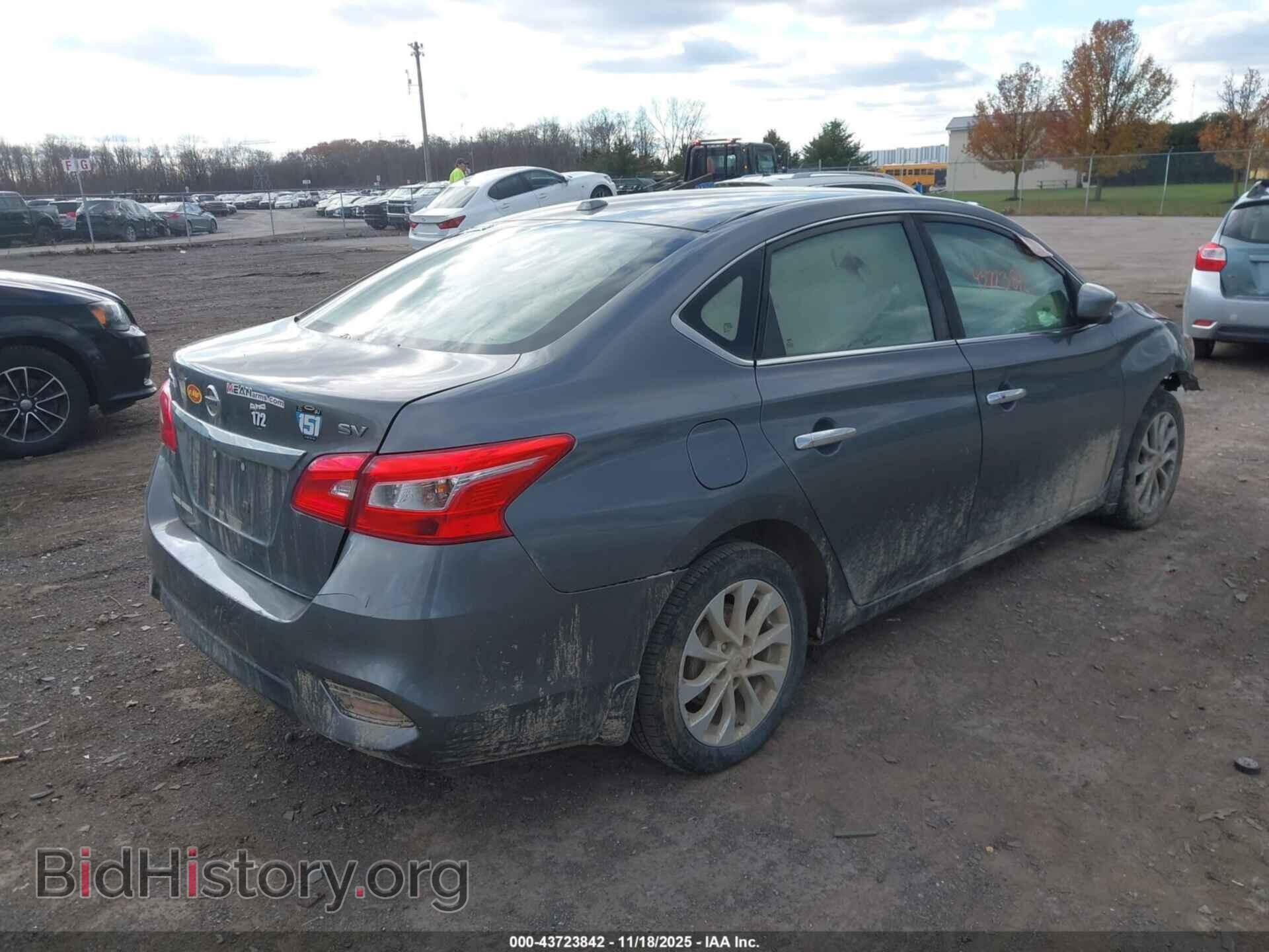 2019 NISSAN SENTRA - VIN: 3N1AB7AP3KL609367 - Фото 4