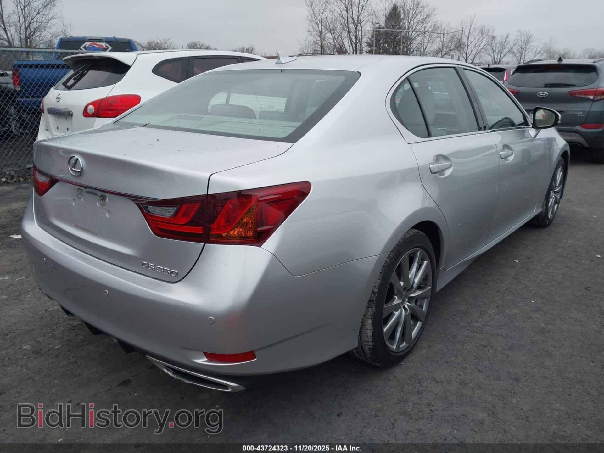 2013 LEXUS GS 350 - VIN: JTHBE1BL7D5016050 - Фото 4
