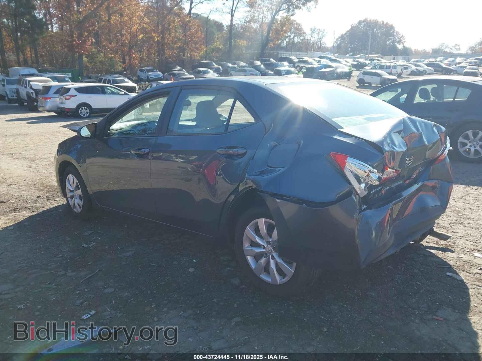 2015 TOYOTA COROLLA - VIN: 2T1BURHEXFC407775 - Фото 3