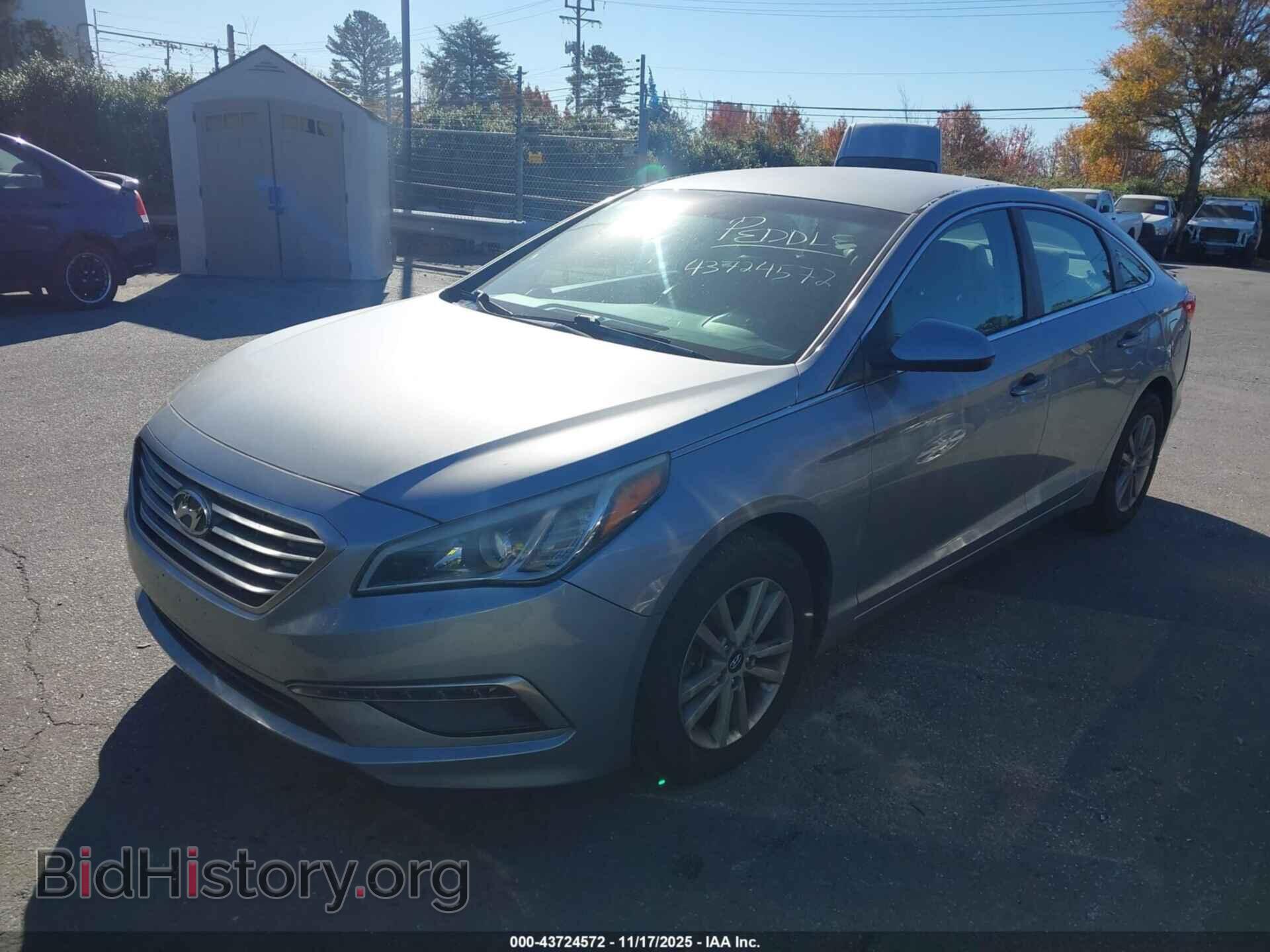 2015 HYUNDAI SONATA - VIN: 5NPE24AF0FH103473 - Фото 2