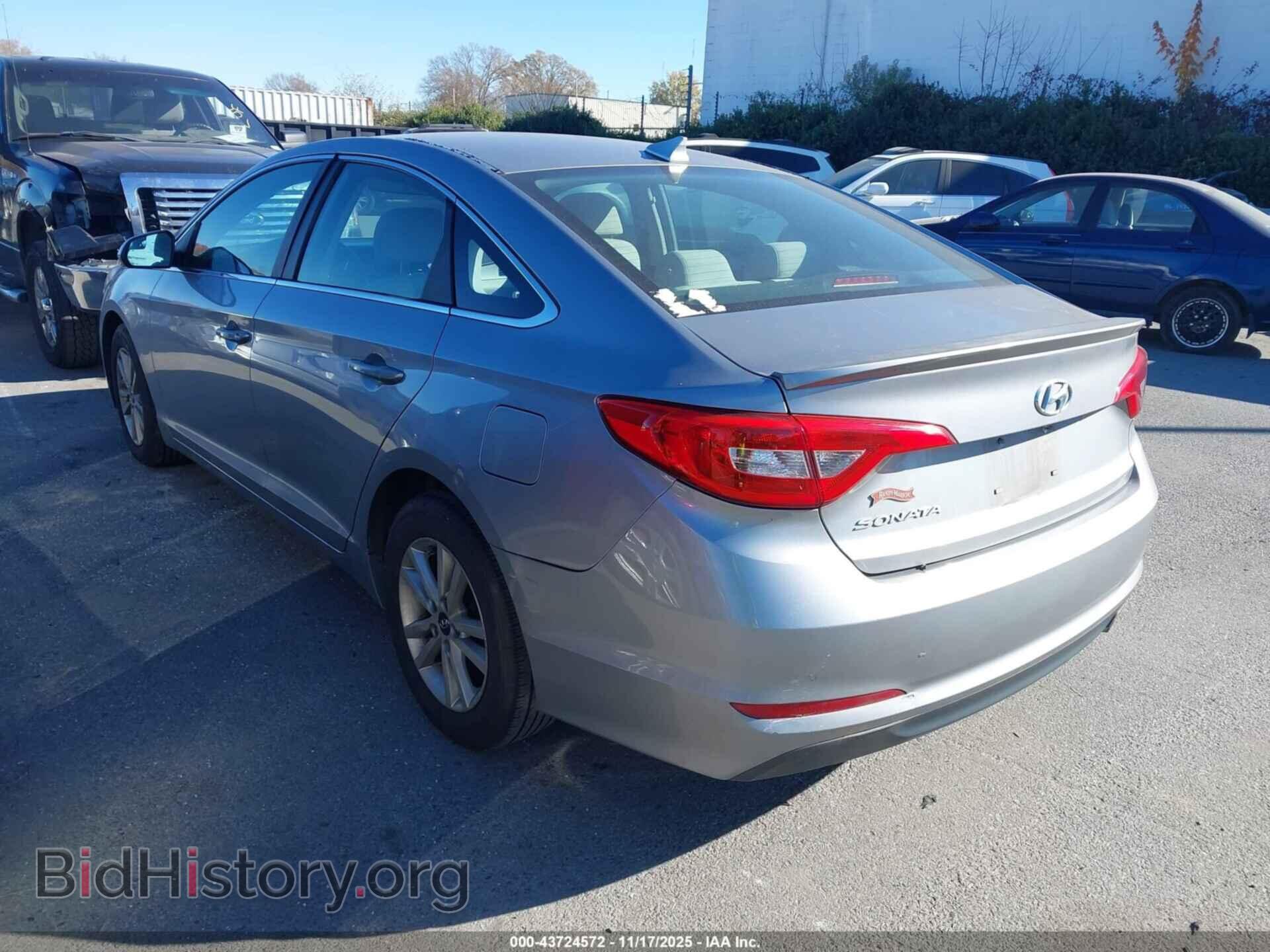 2015 HYUNDAI SONATA - VIN: 5NPE24AF0FH103473 - Фото 3