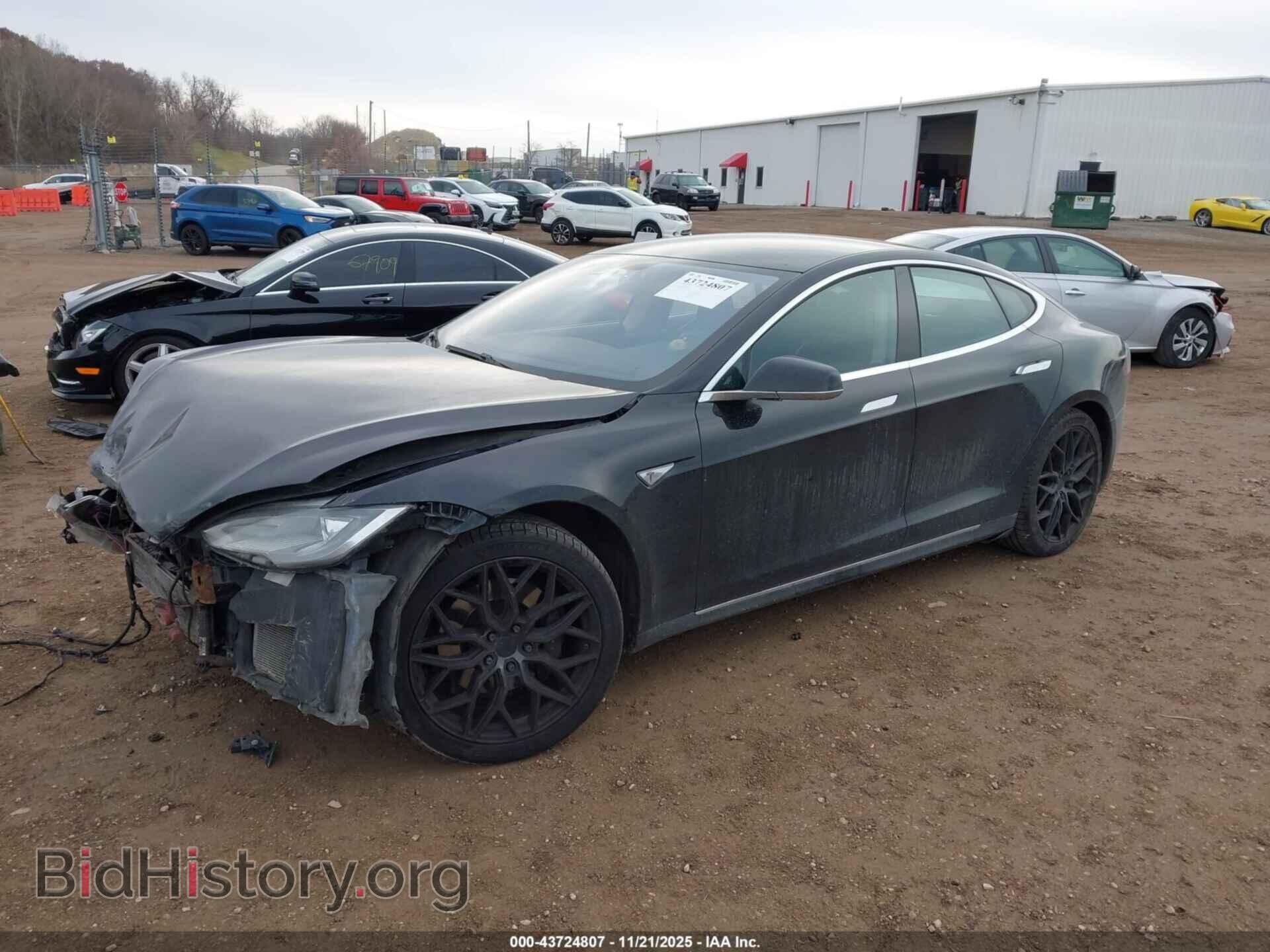 2014 TESLA MODEL S - VIN: 5YJSA1S18EFP42334 - Фото 2