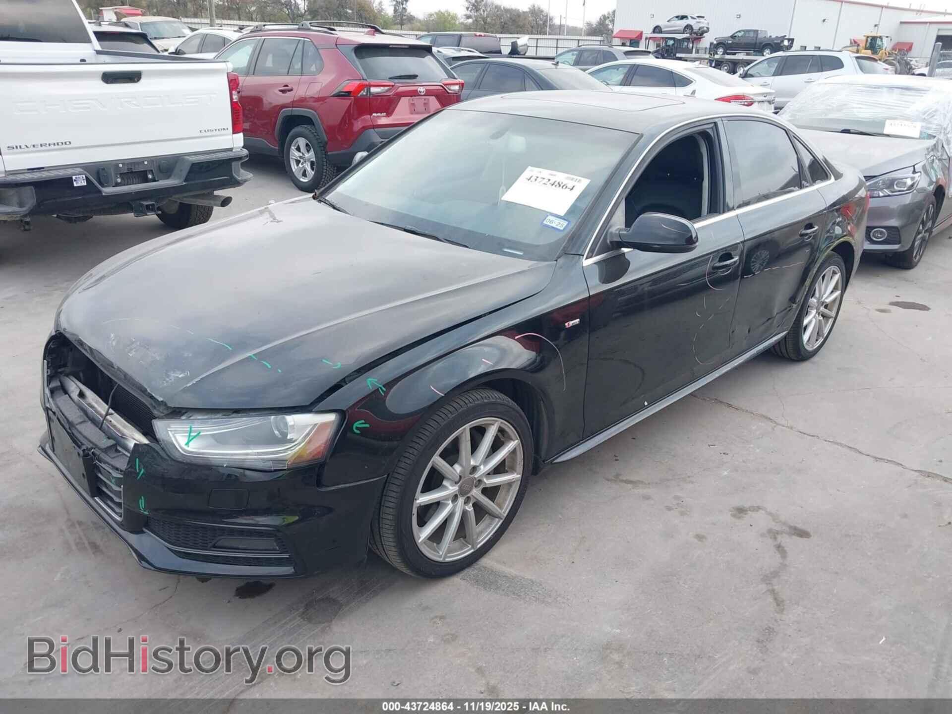 2014 AUDI A4 - VIN: WAUFFAFL2EN022489 - Фото 2