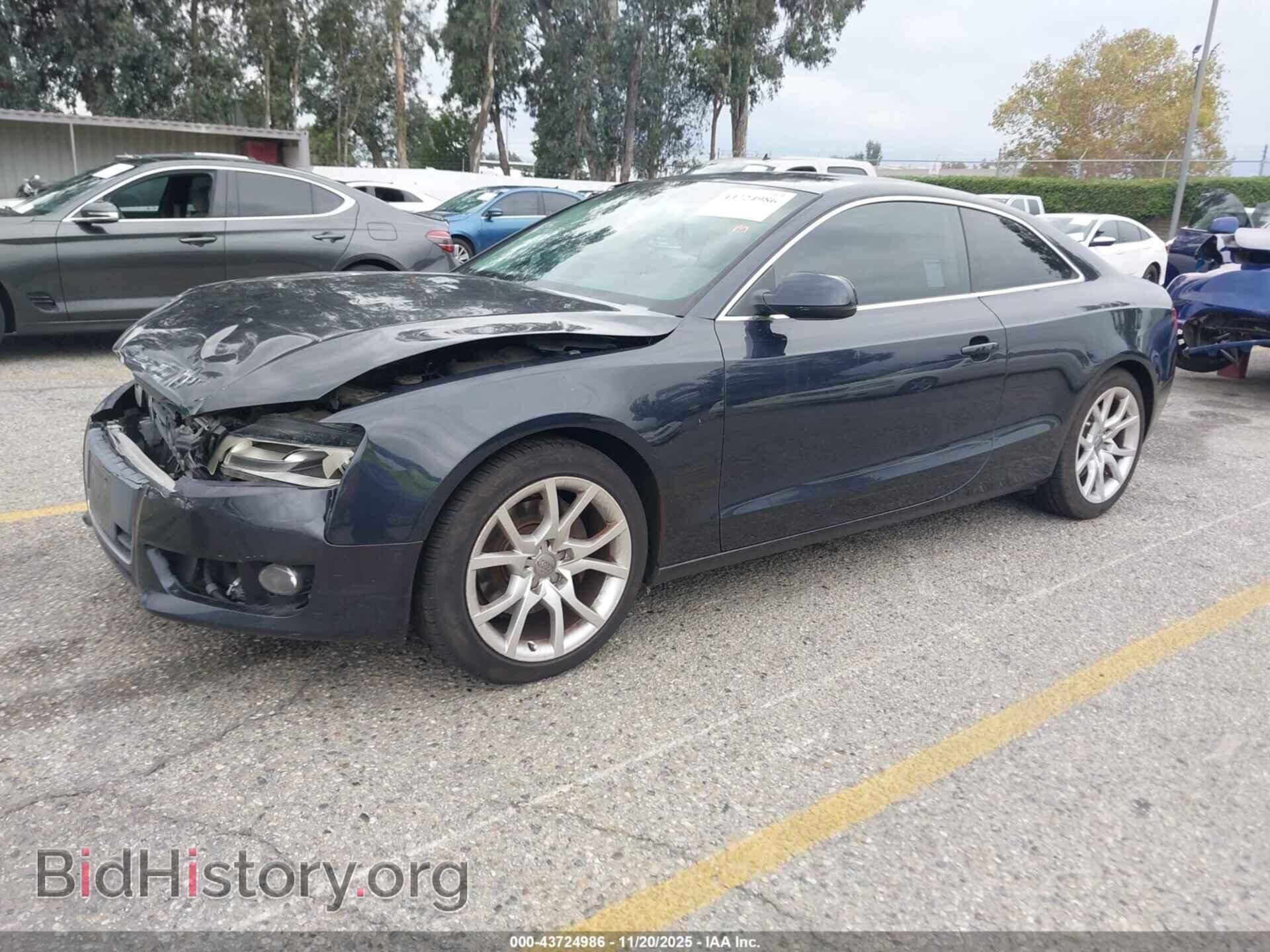 2012 AUDI A5 - VIN: WAULFAFR2CA044357 - Photo 2