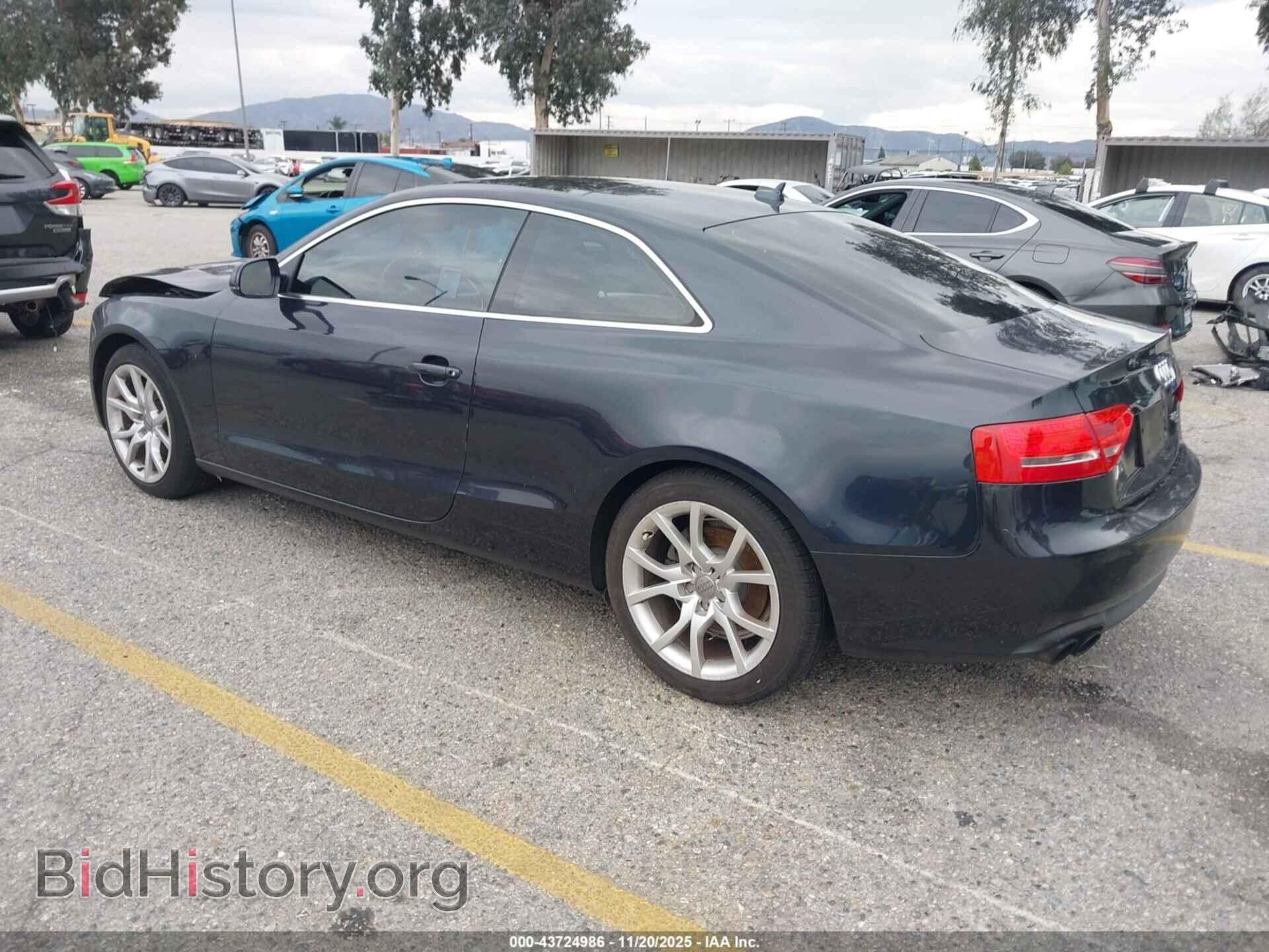 2012 AUDI A5 - VIN: WAULFAFR2CA044357 - Photo 3