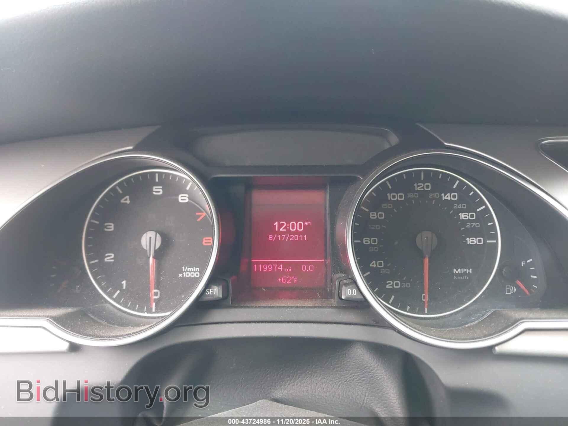 2012 AUDI A5 - VIN: WAULFAFR2CA044357 - Photo 7