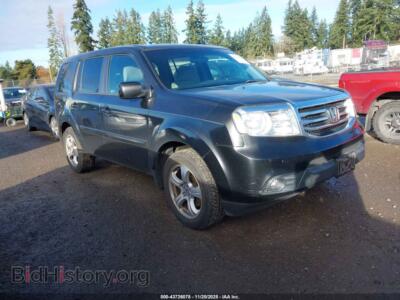 2012 Honda PILOT EX, черный — VIN 5FNYF4H46CB006312, IAAI
