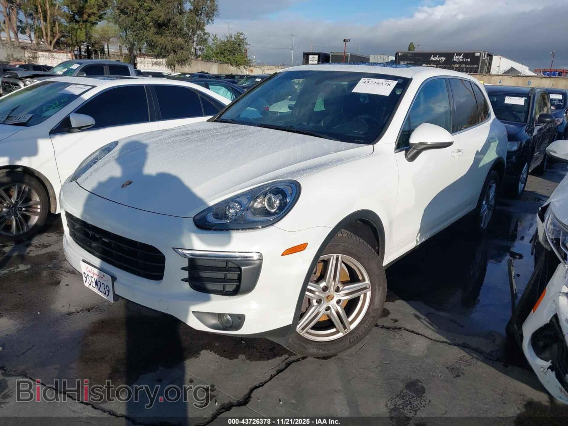 2016 PORSCHE CAYENNE - VIN: WP1AA2A25GLA03058 - Фото 2
