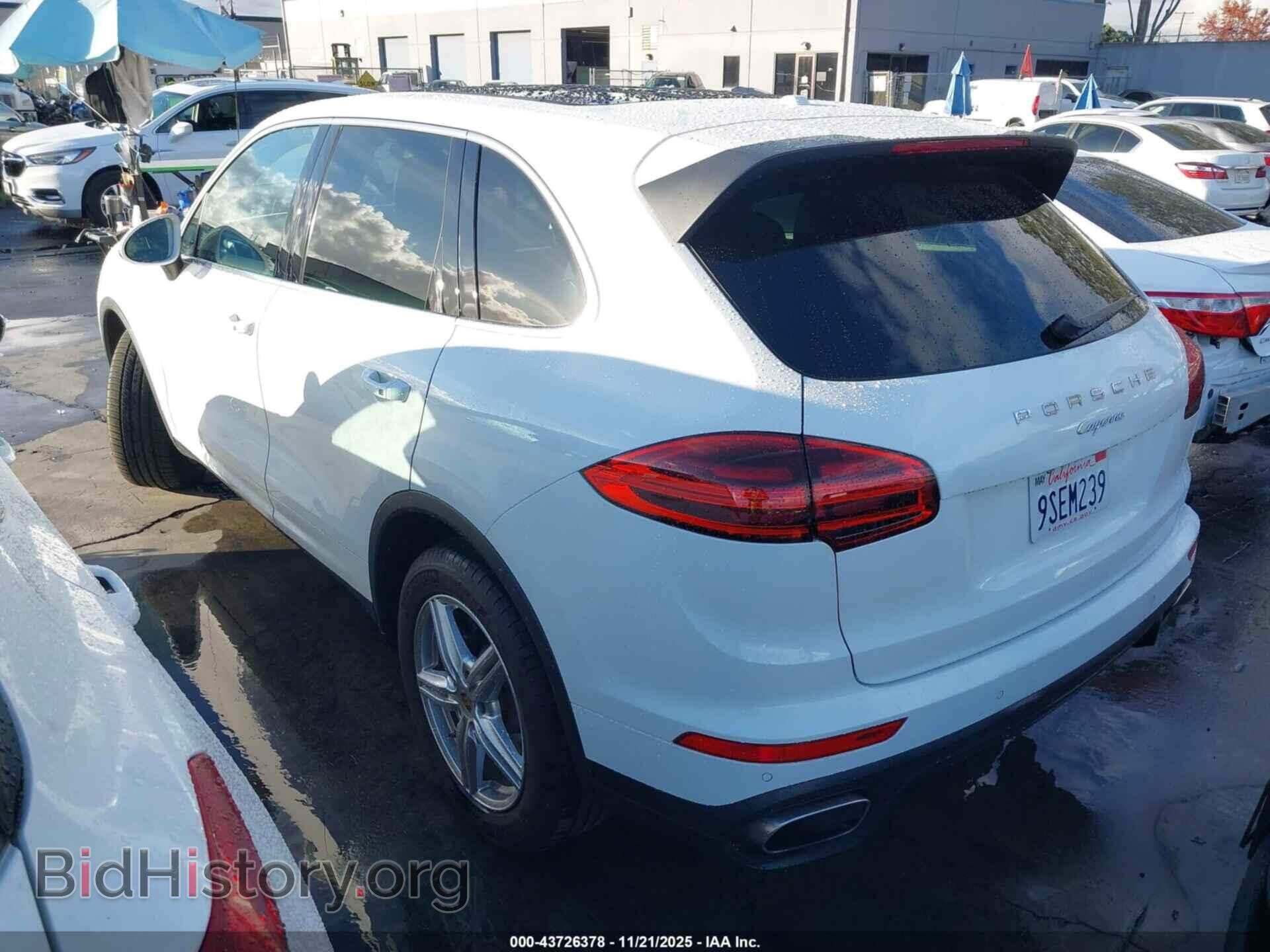 2016 PORSCHE CAYENNE - VIN: WP1AA2A25GLA03058 - Фото 3