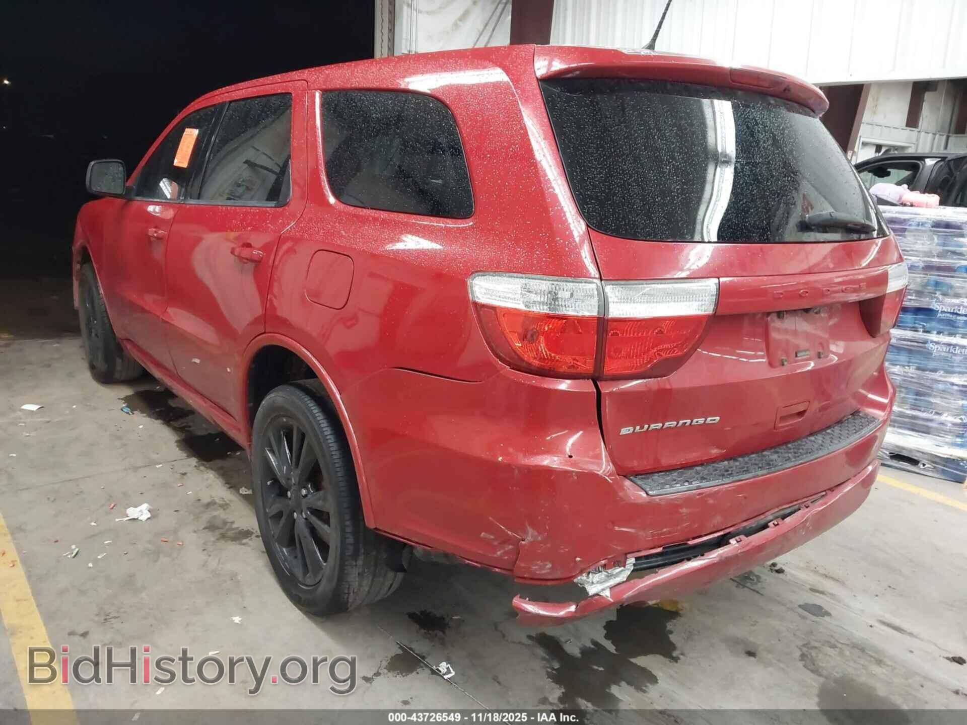 2013 DODGE DURANGO - VIN: 1C4RDHAG3DC686206 - Photo 3