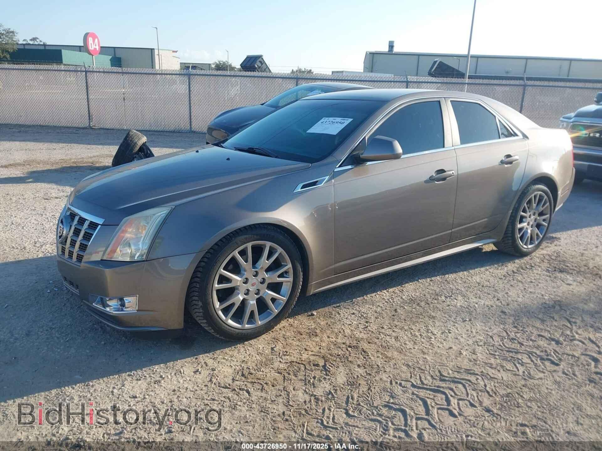2012 CADILLAC CTS - VIN: 1G6DJ5E30C0144959 - Фото 2