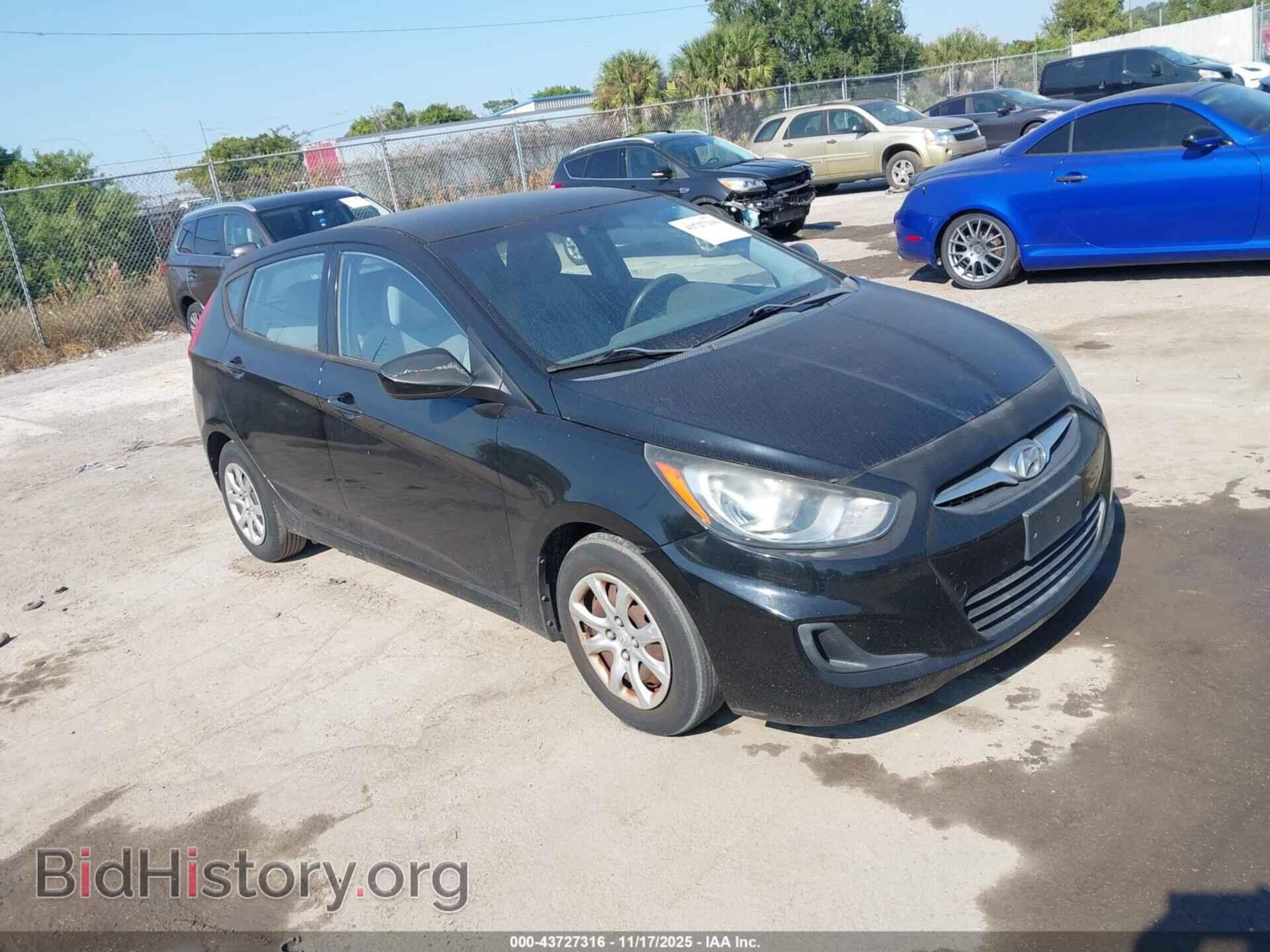 Фотография KMHCT5AE8CU005841 - HYUNDAI ACCENT 2012
