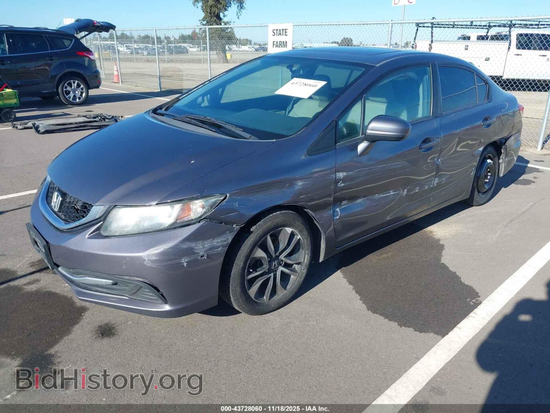 2014 HONDA CIVIC - VIN: 19XFB2F8XEE258747 - Фото 2