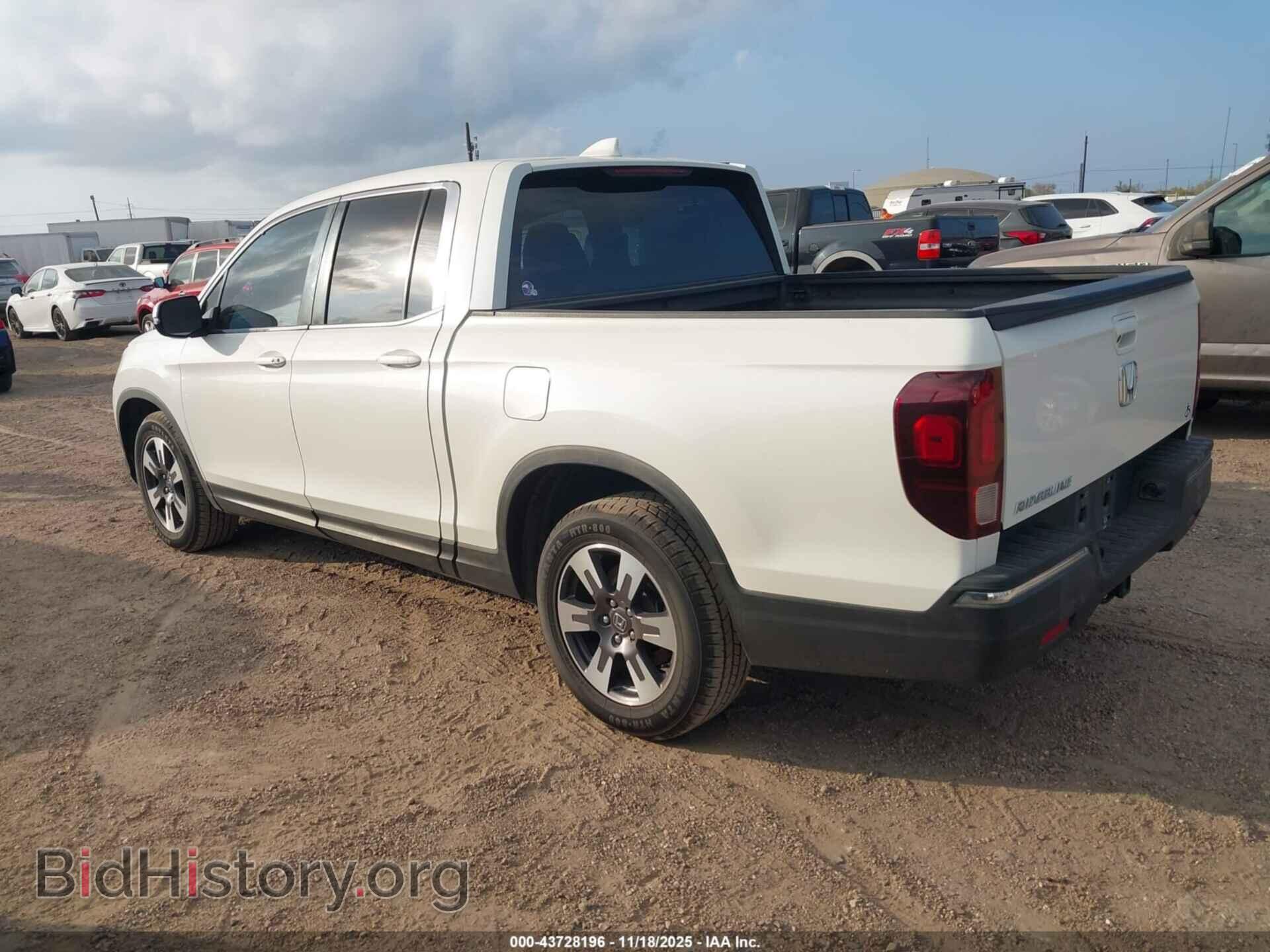 2017 HONDA RIDGELINE - VIN: 5FPYK2F60HB011606 - Фото 3