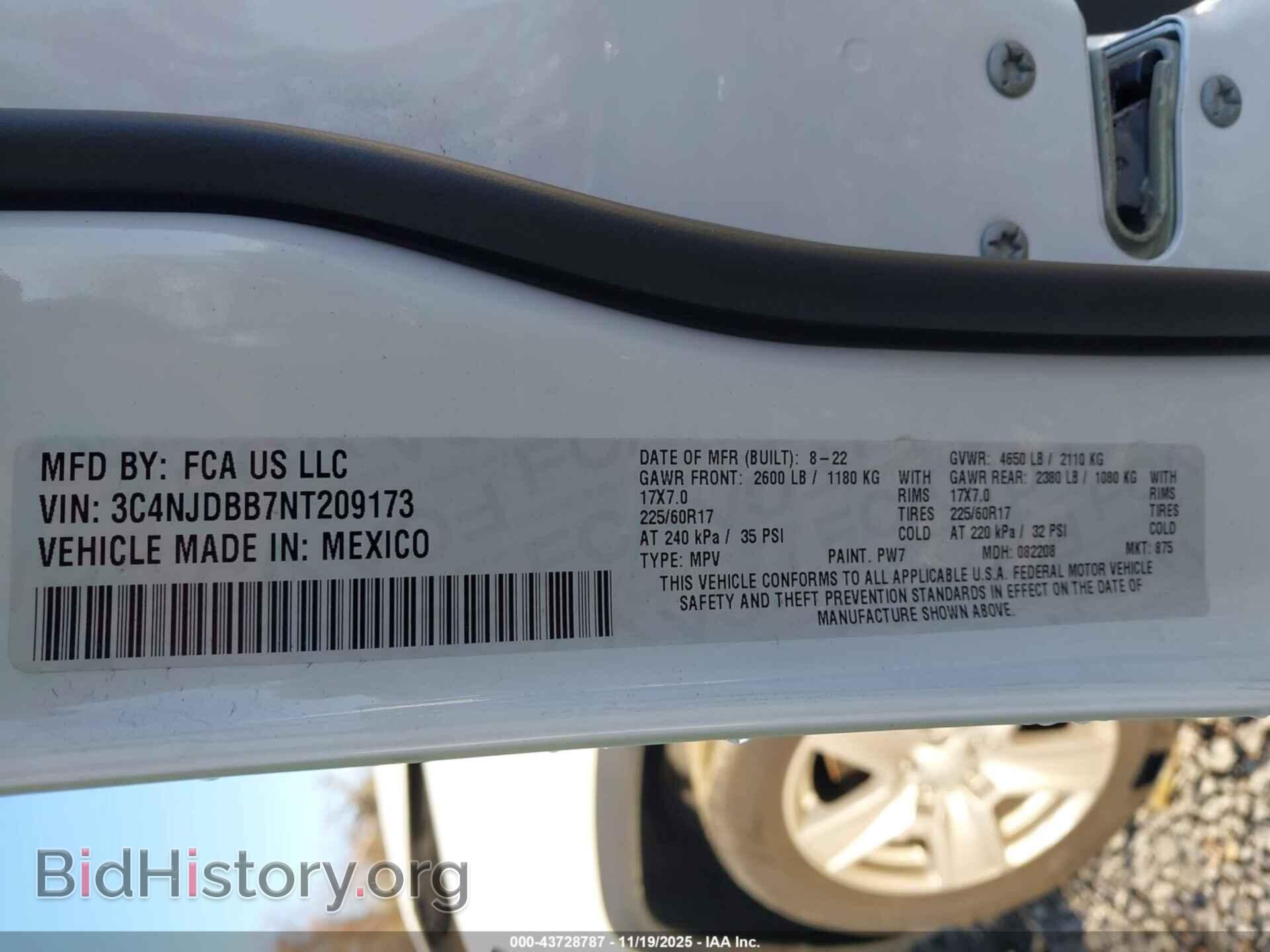 2022 JEEP COMPASS - VIN: 3C4NJDBB7NT209173 - Фото 9