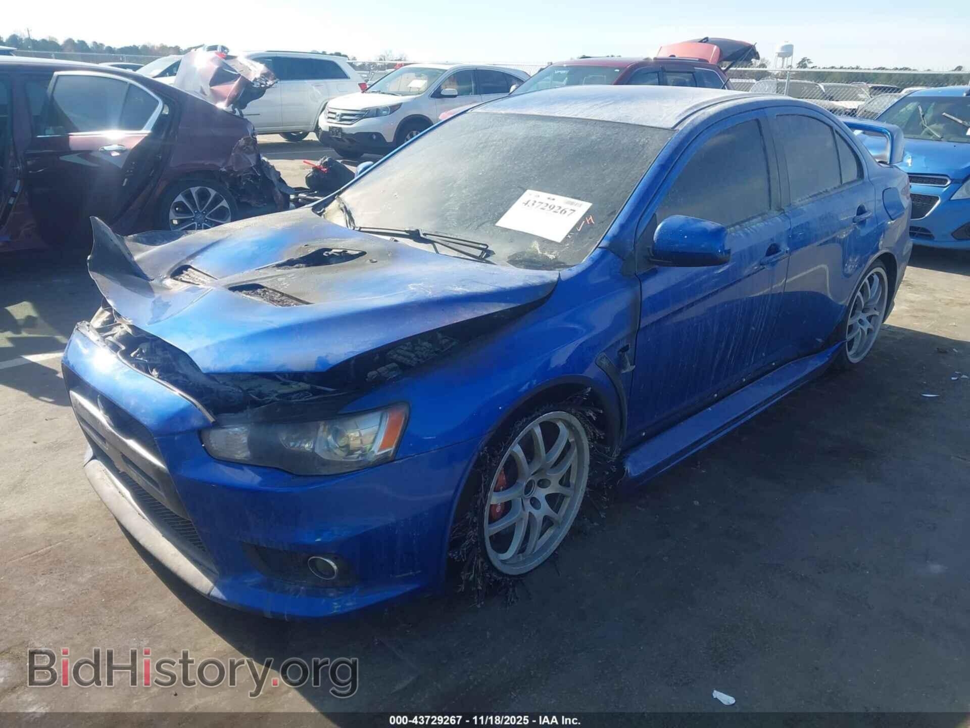 2008 MITSUBISHI LANCER EVOLUTION - VIN: JA3AW86V08U048699 - Photo 2