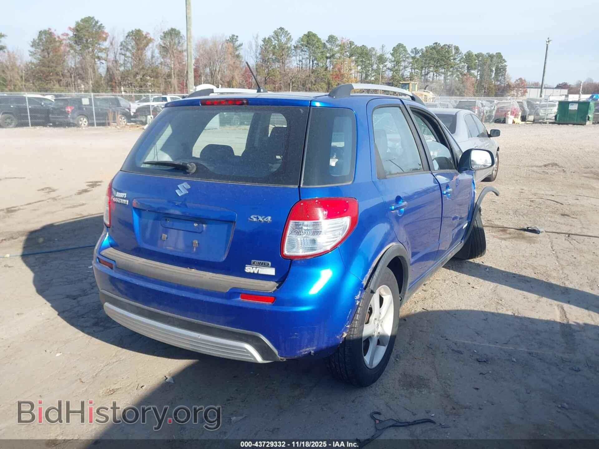 2007 SUZUKI SX4 - VIN: JS2YB417X75100674 - Фото 4