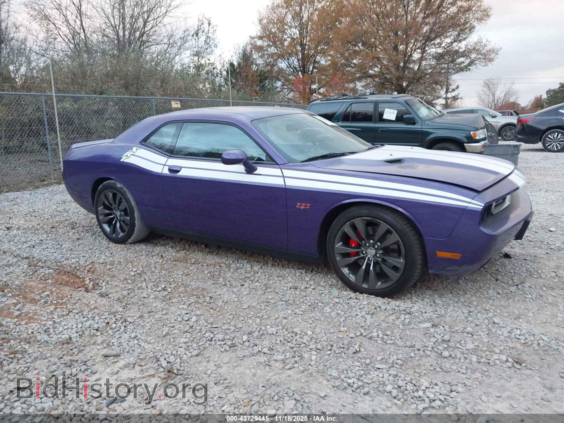 Photo 2C3CDYCJ5DH708559 - DODGE CHALLENGER 2013