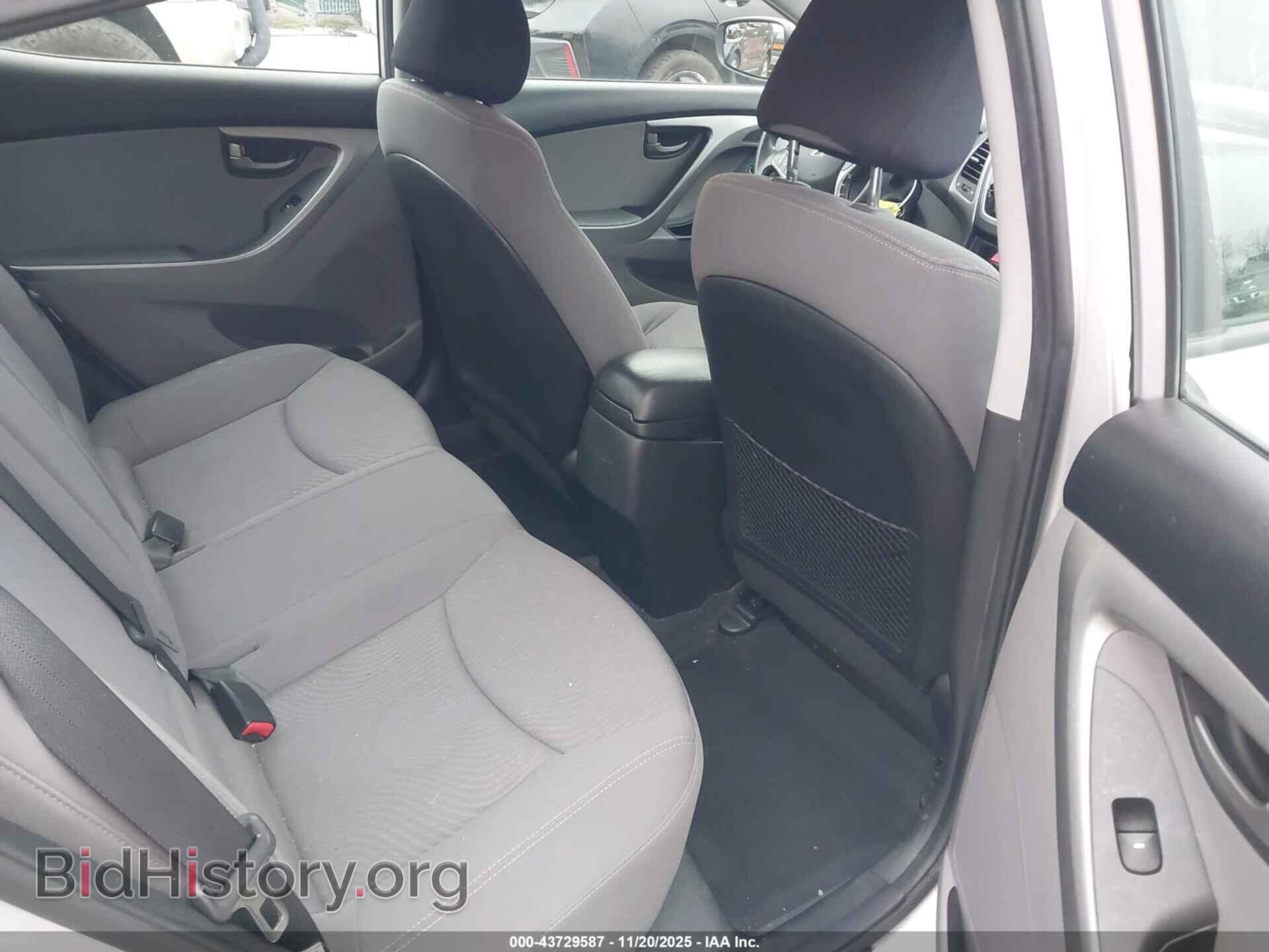2014 HYUNDAI ELANTRA - VIN: KMHDH4AE3EU062208 - Фото 8