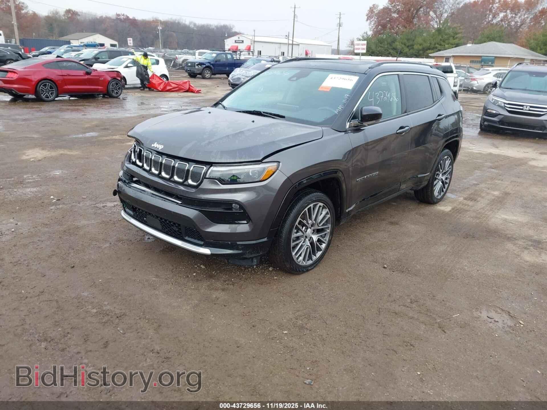 2022 JEEP COMPASS - VIN: 3C4NJDCB7NT140371 - Фото 2