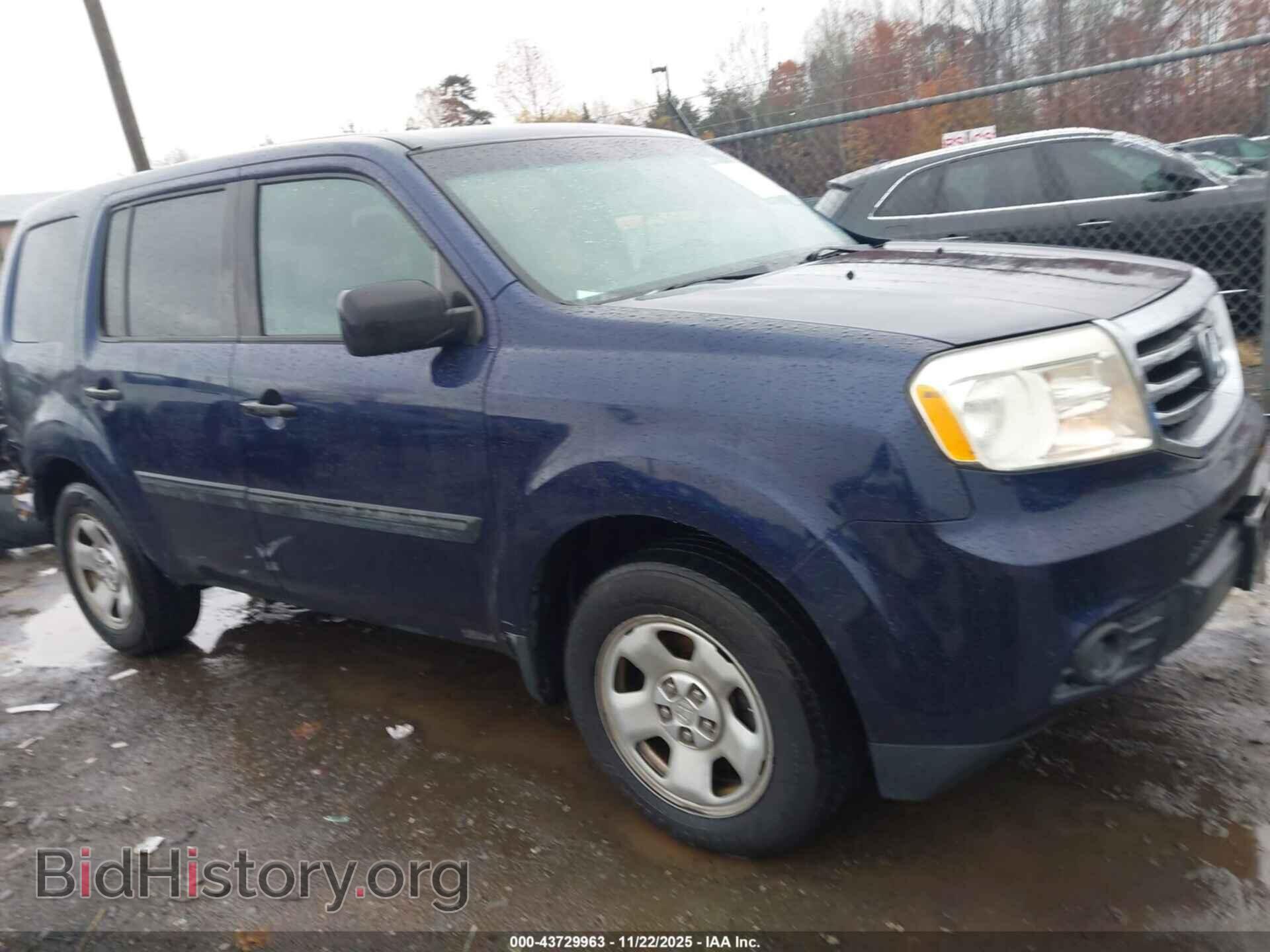 Photo 5FNYF4H2XEB050346 - HONDA PILOT 2014