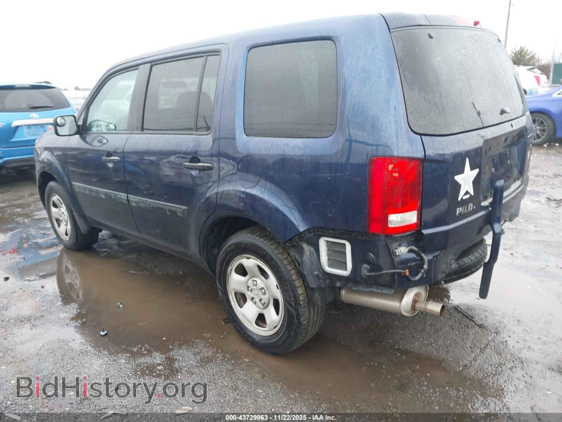 2014 HONDA PILOT - VIN: 5FNYF4H2XEB050346 - Фото 3