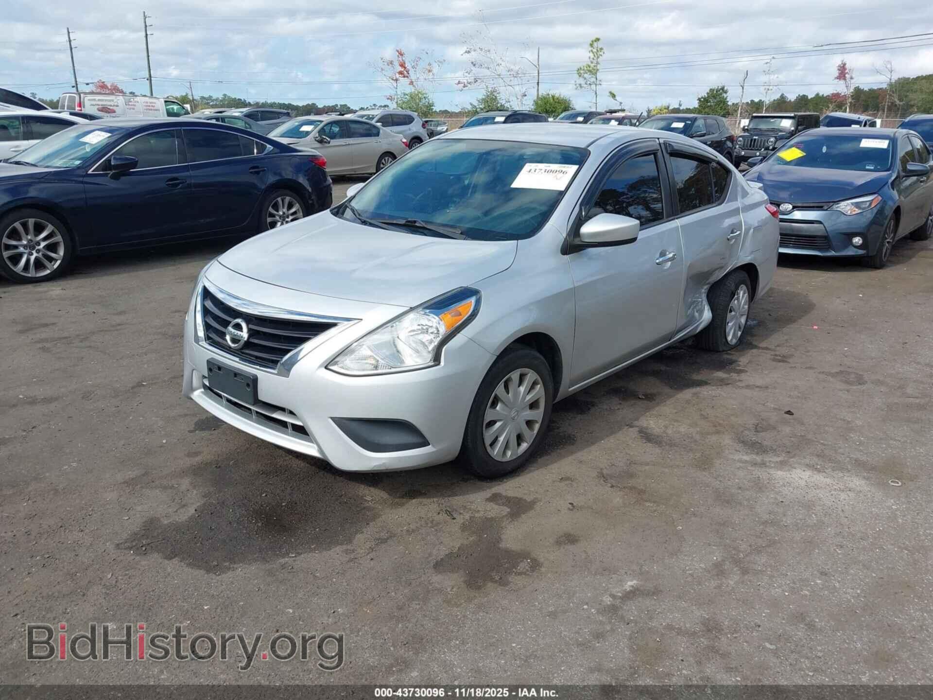 2019 NISSAN VERSA - VIN: 3N1CN7AP3KL814459 - Фото 2