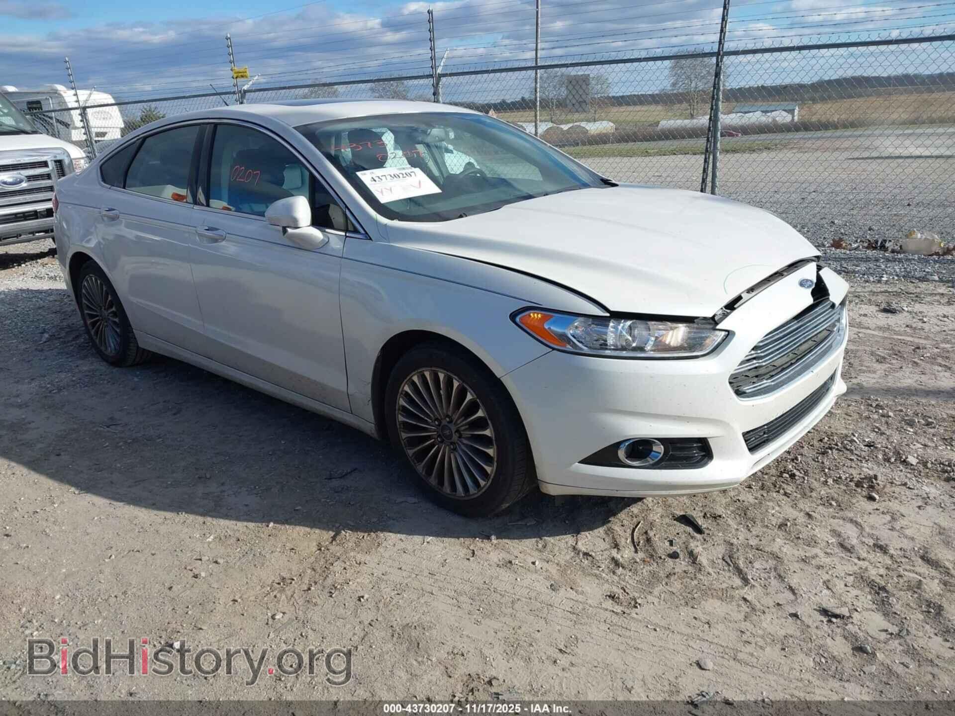 Photo 3FA6P0D98DR211246 - FORD FUSION 2013