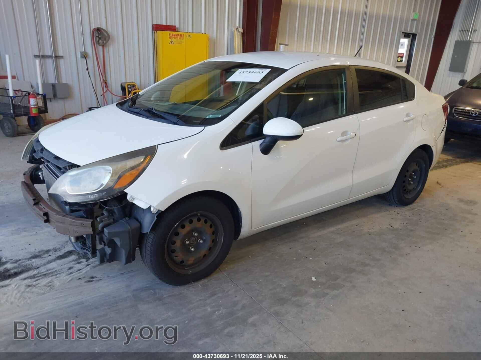 2014 KIA RIO - VIN: KNADM4A31E6396270 - Фото 2