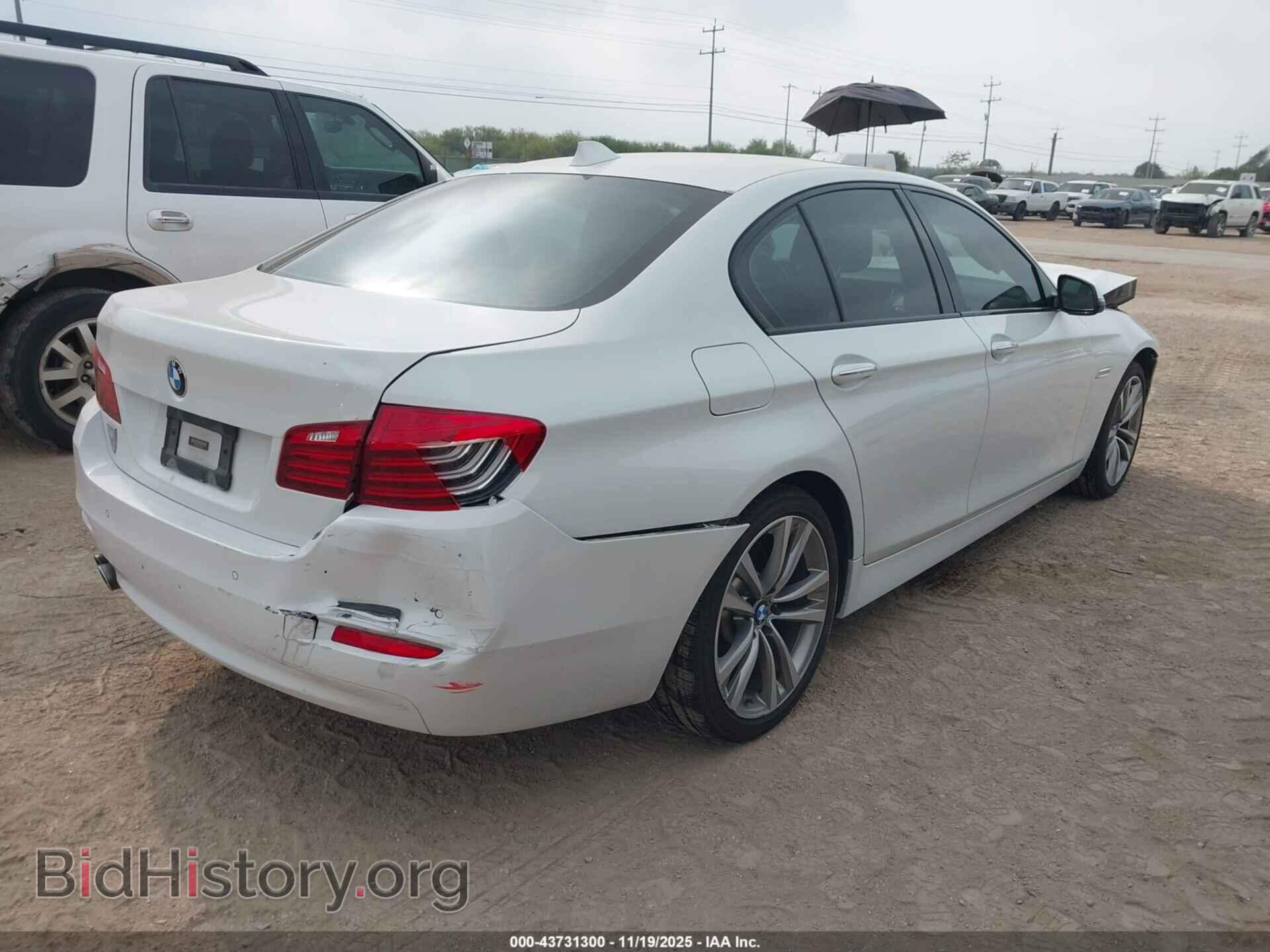 2016 BMW 528I - VIN: WBA5A7C52GG644357 - Фото 4