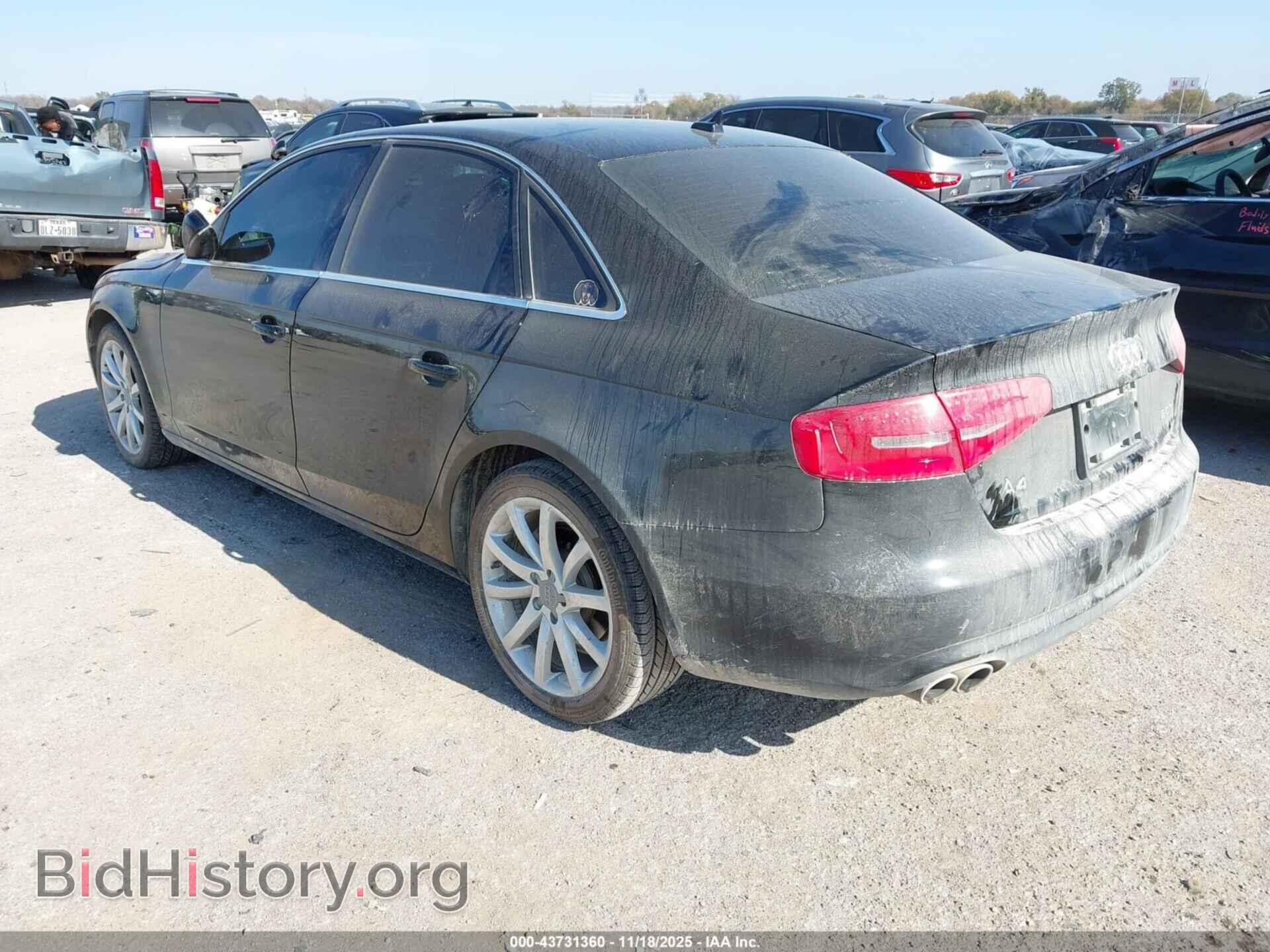 2013 AUDI A4 - VIN: WAUAFAFL9DA148753 - Photo 3