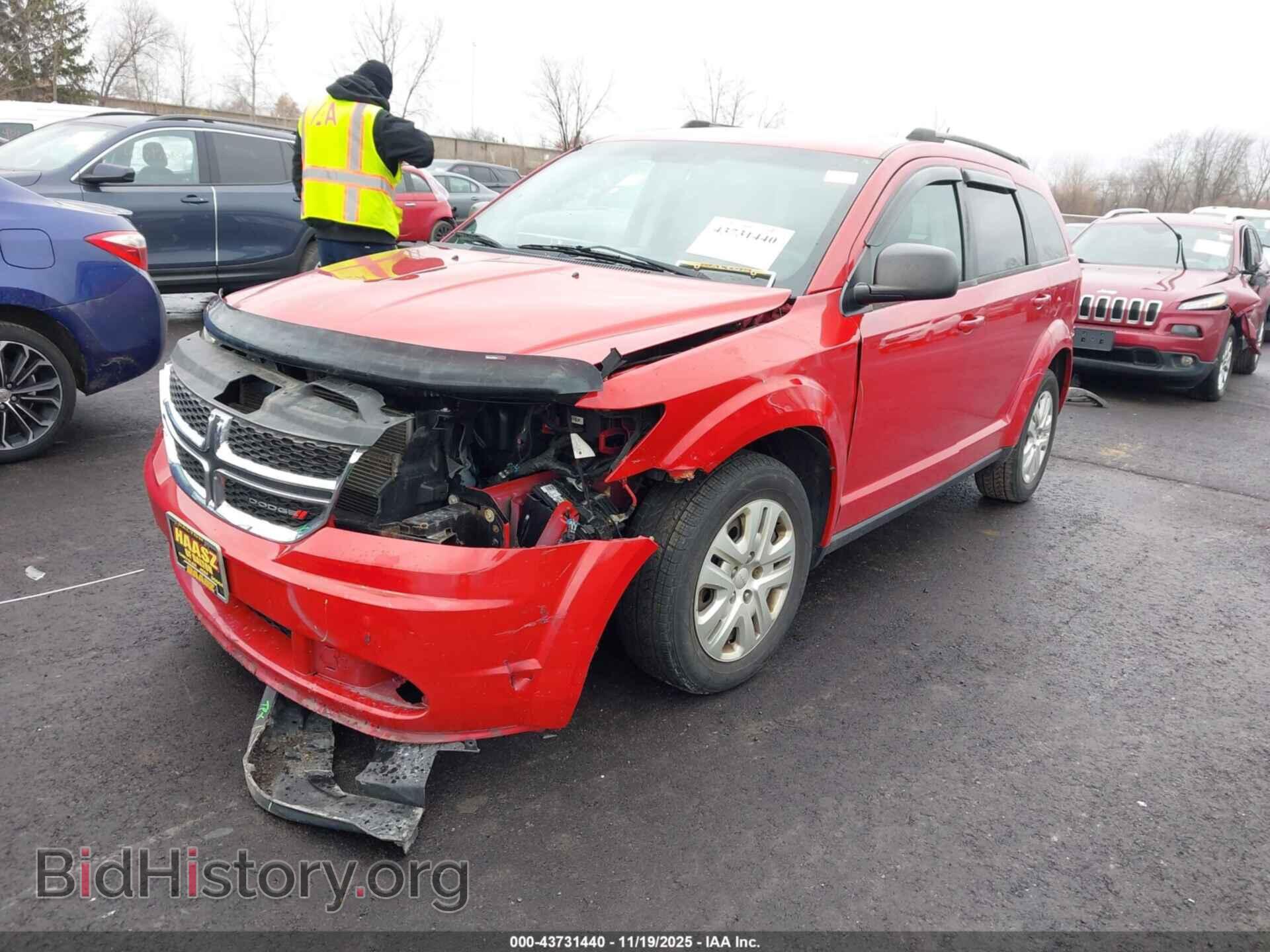 2017 DODGE JOURNEY - VIN: 3C4PDCAB4HT581246 - Фото 2