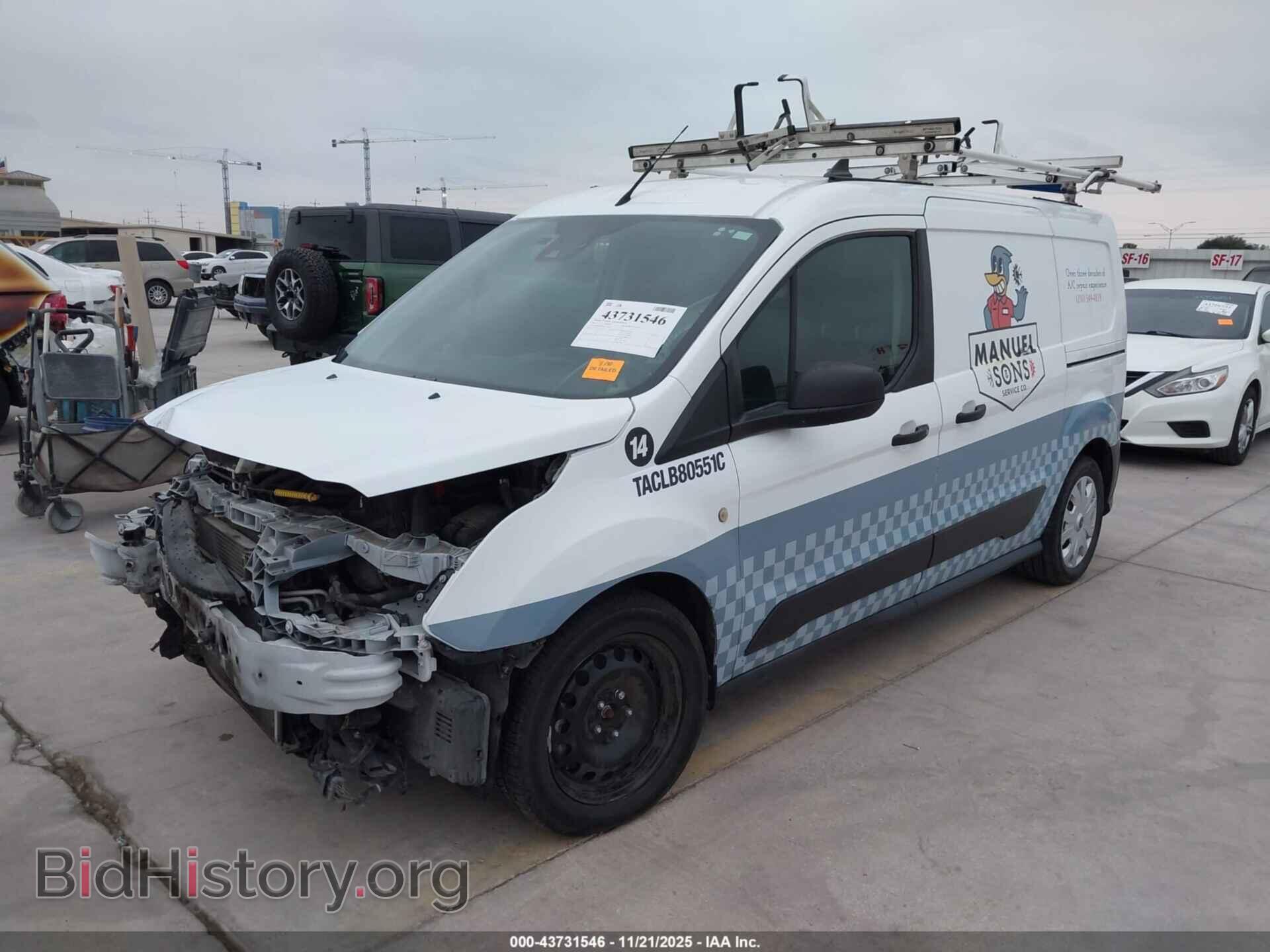 2021 FORD TRANSIT CONNECT - VIN: NM0LS7E26M1505242 - Фото 2