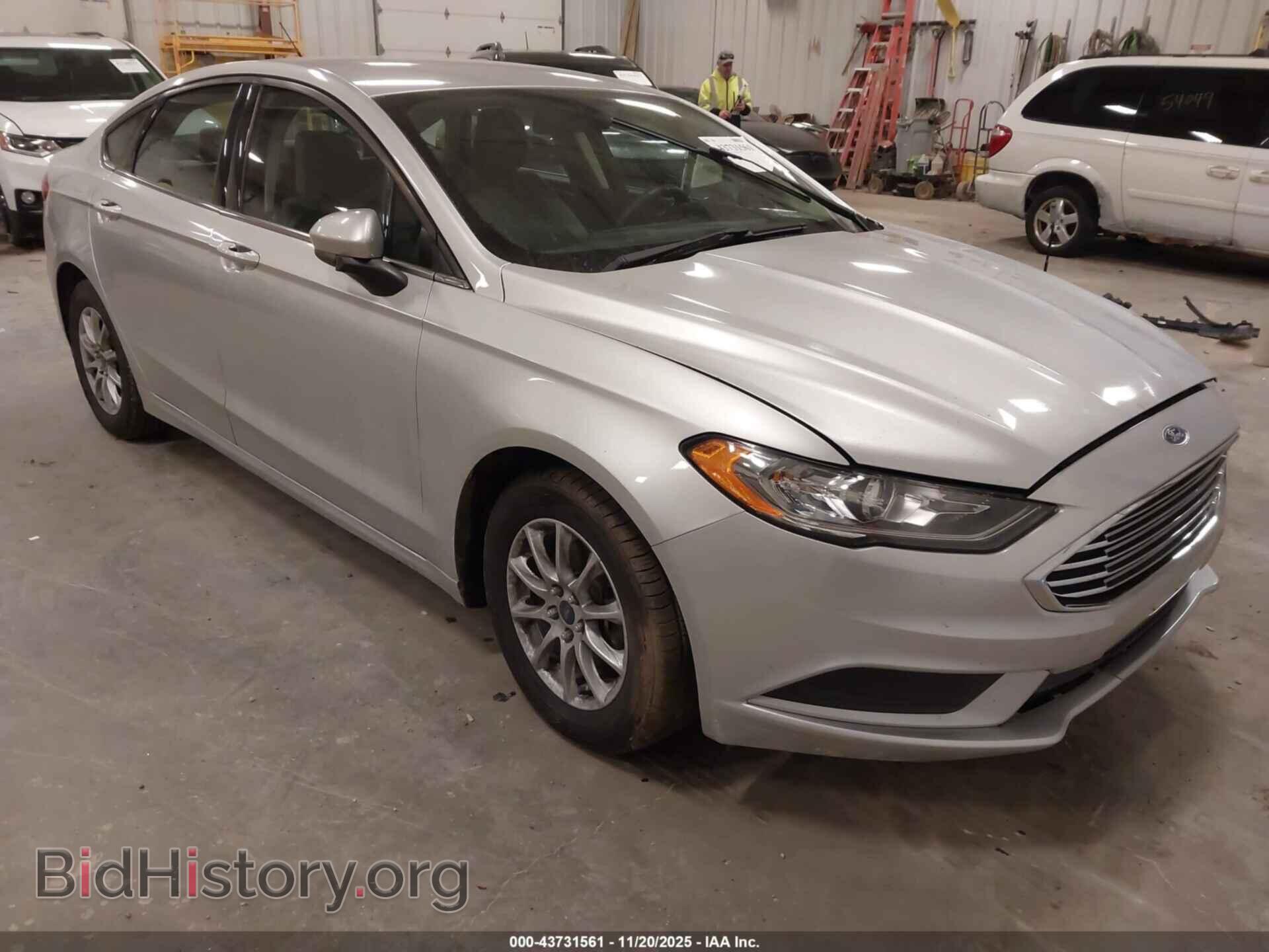 Фотография 3FA6P0G73HR202034 - FORD FUSION 2017
