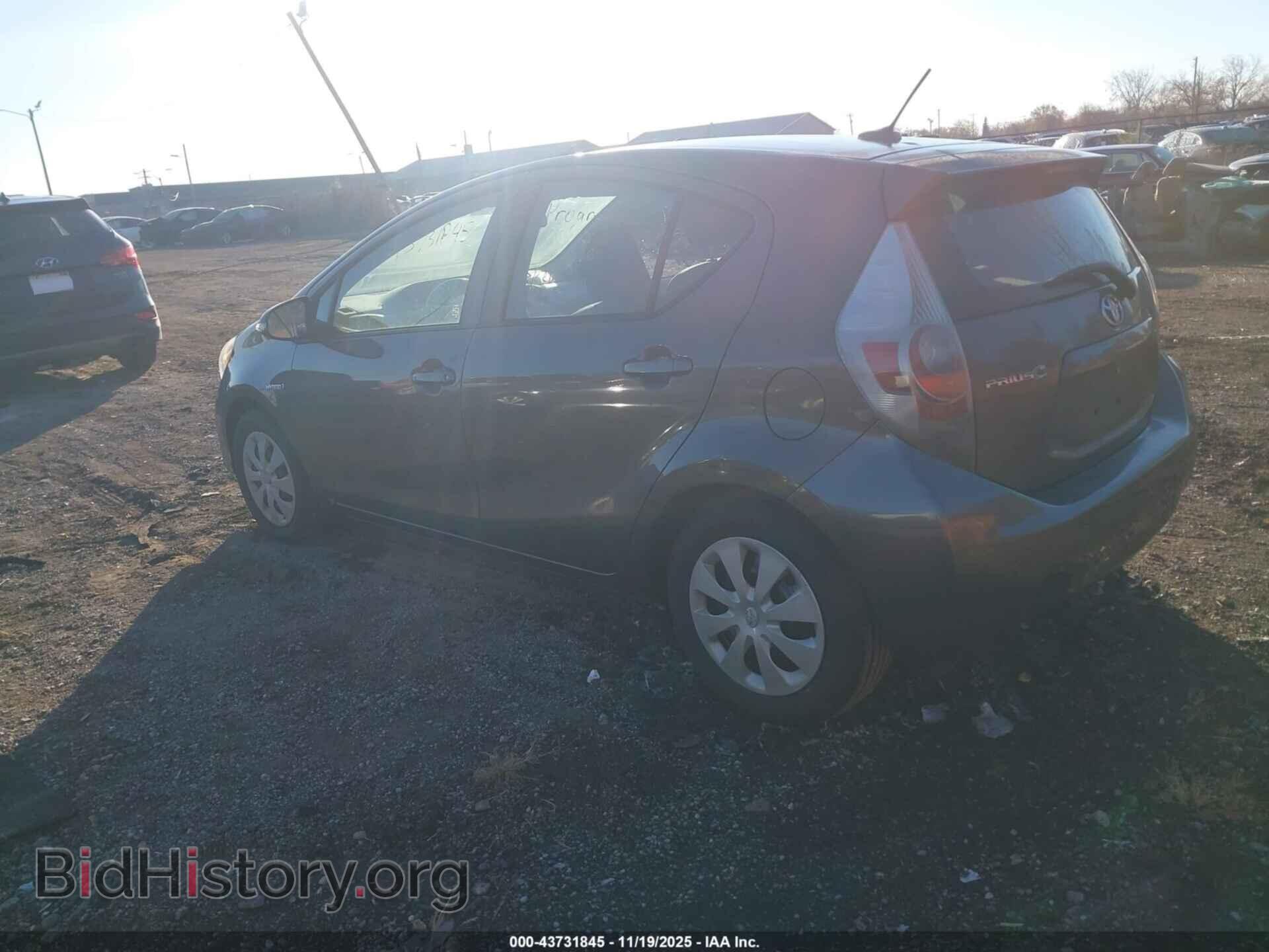 2012 TOYOTA PRIUS C - VIN: JTDKDTB34C1002340 - Фото 3