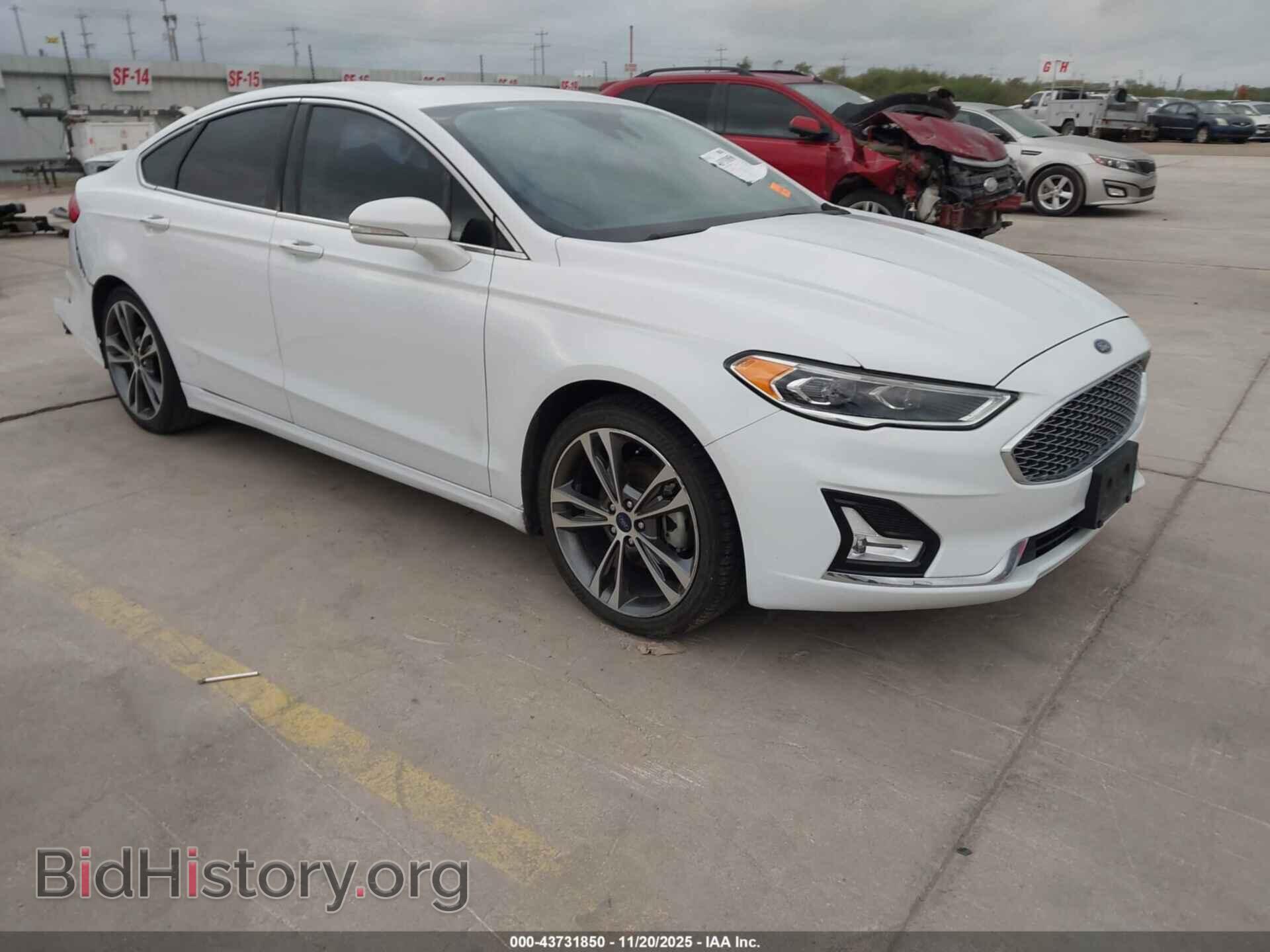 Фотография 3FA6P0D93LR117645 - FORD FUSION 2020