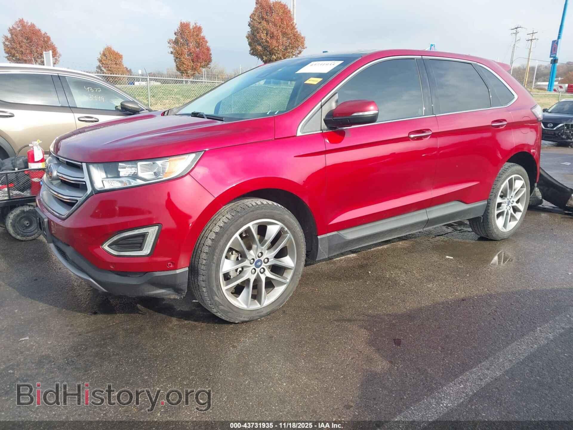 2018 FORD EDGE - VIN: 2FMPK3K91JBC27411 - Photo 2