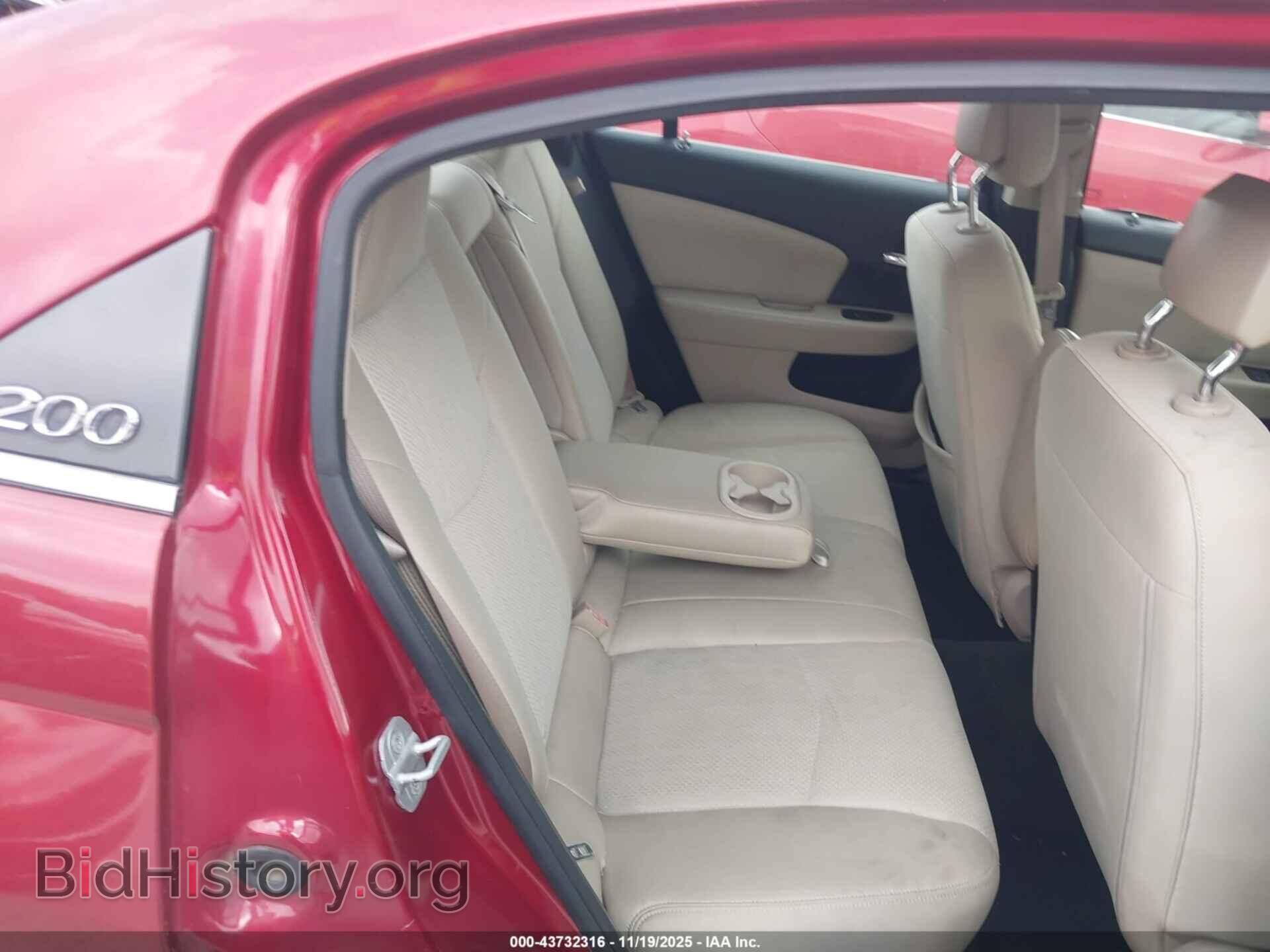 2013 CHRYSLER 200 - VIN: 1C3CCBBB4DN584656 - Фото 8