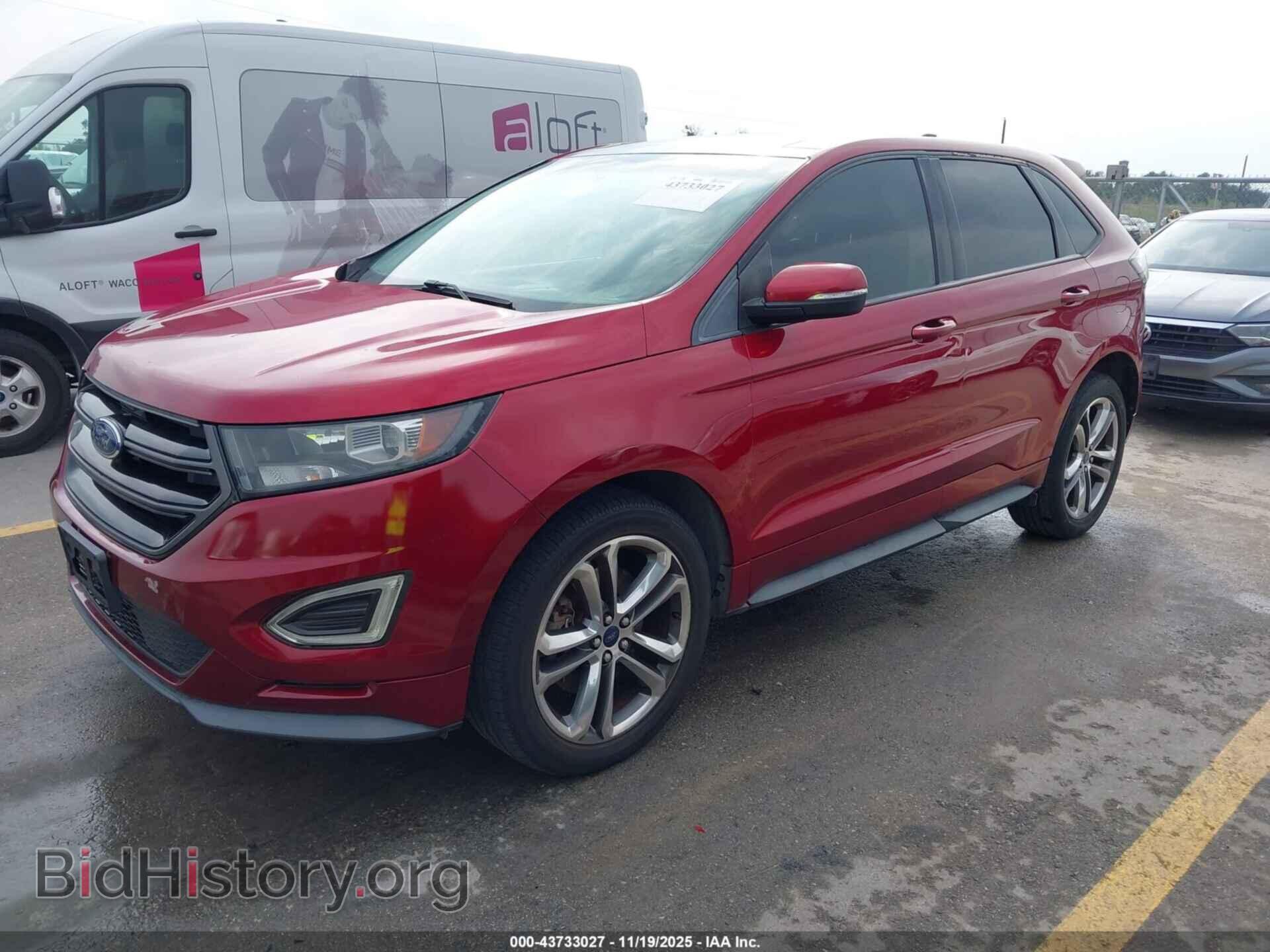 2015 FORD EDGE - VIN: 2FMTK4AP7FBB67095 - Фото 2