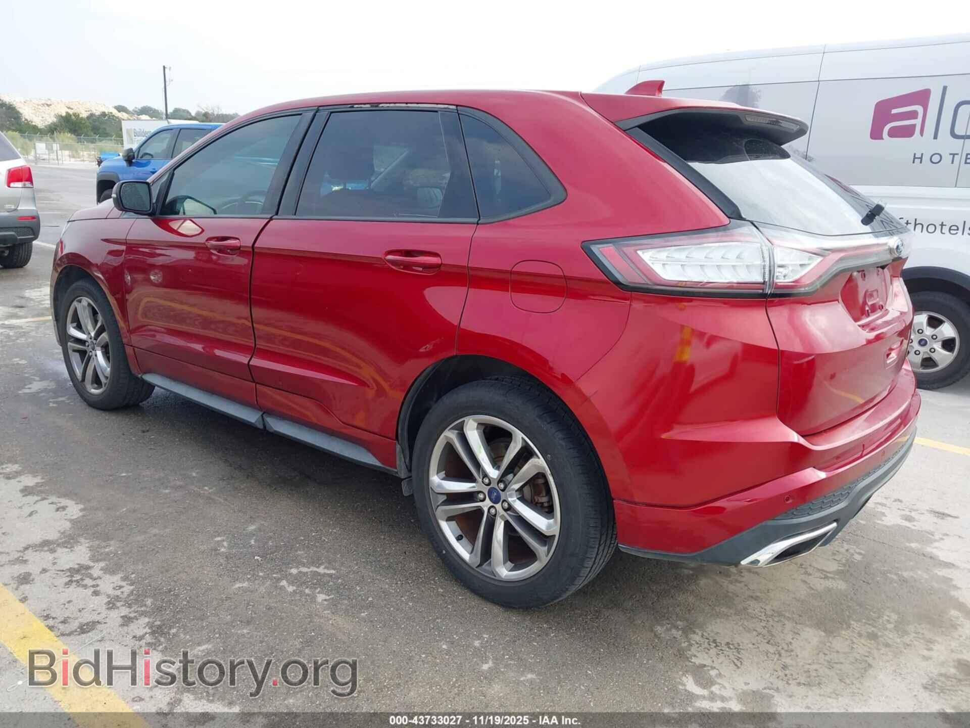 2015 FORD EDGE - VIN: 2FMTK4AP7FBB67095 - Фото 3