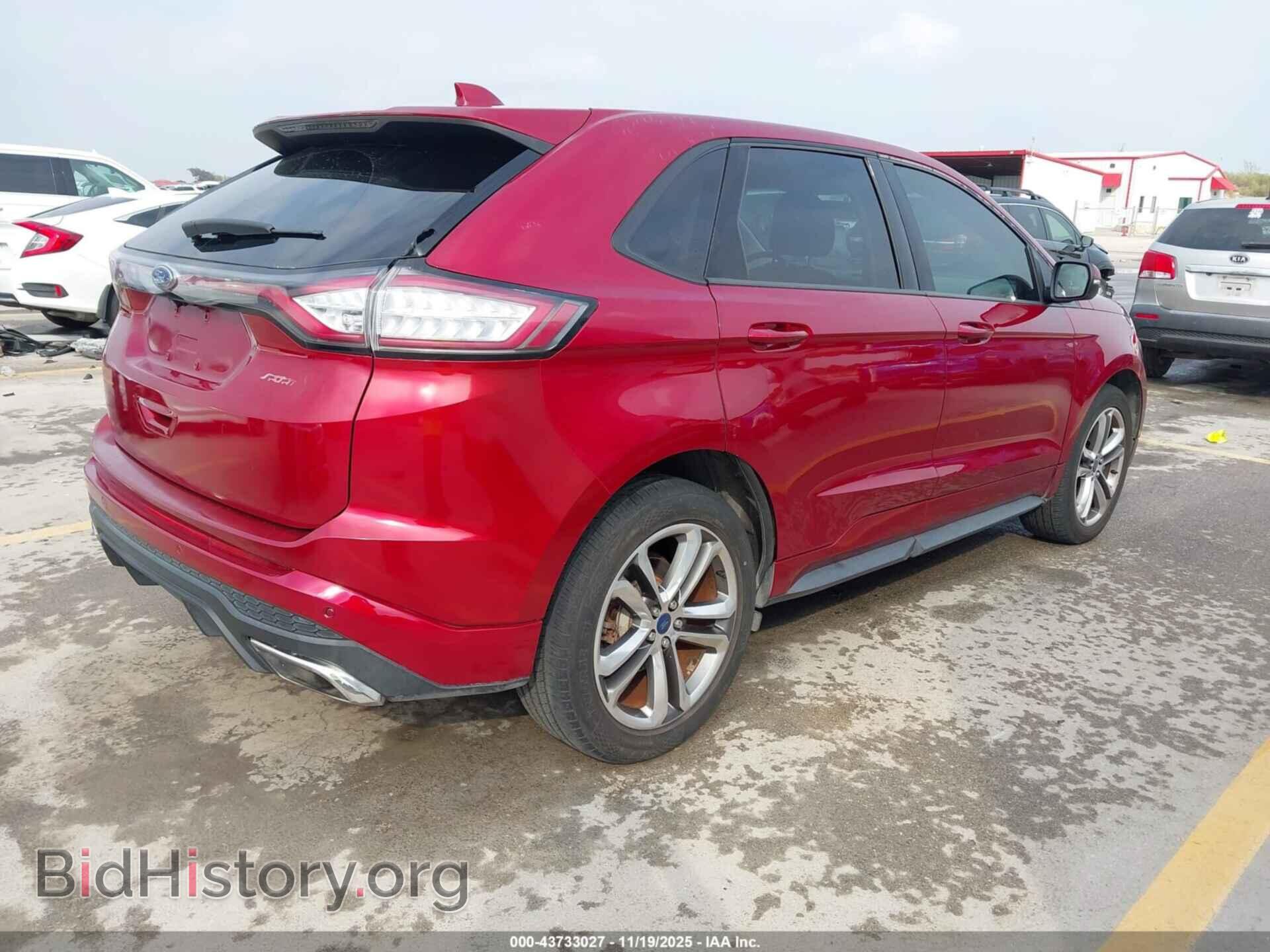 2015 FORD EDGE - VIN: 2FMTK4AP7FBB67095 - Фото 4