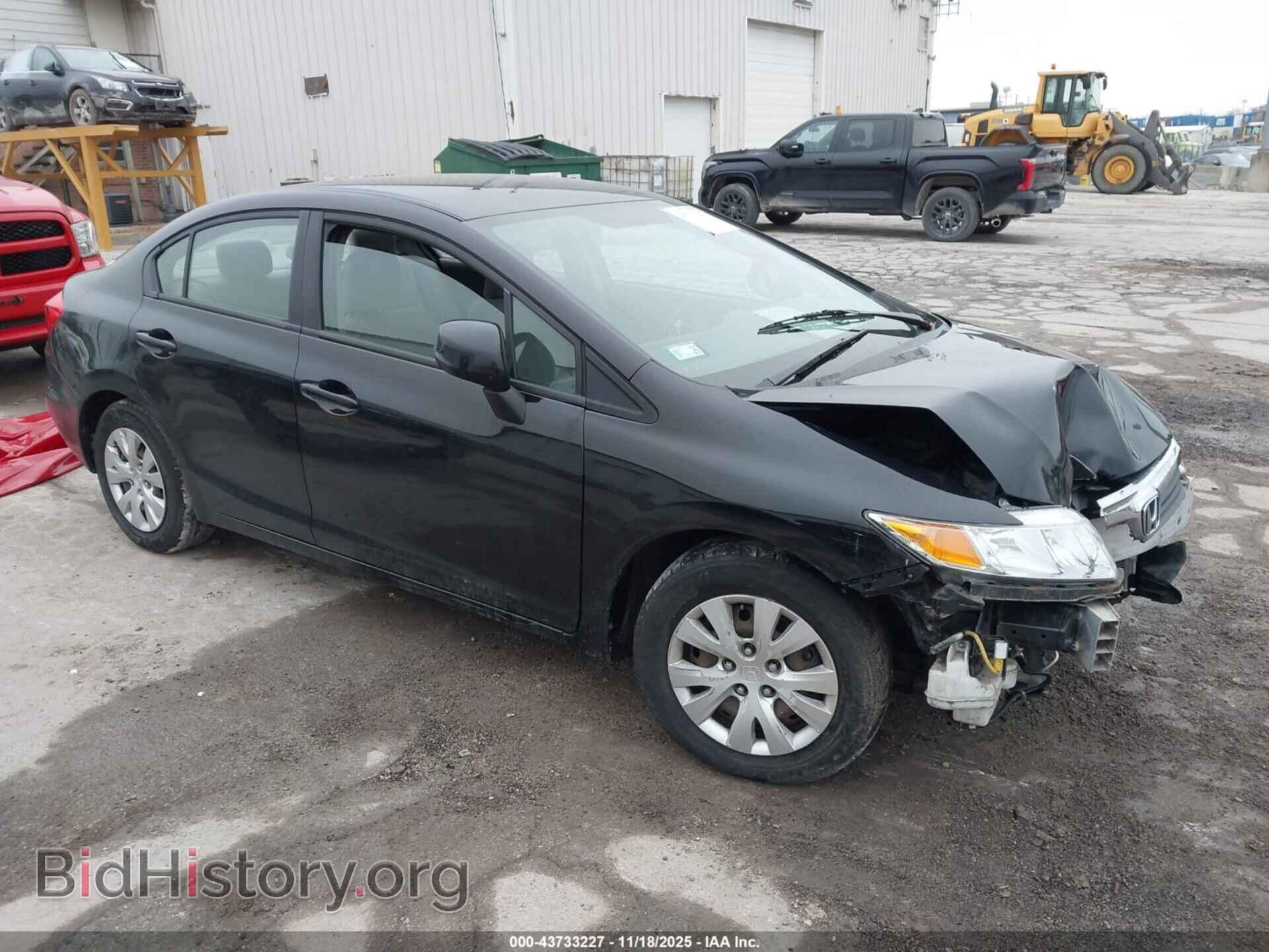 Photo 19XFB2F55CE004527 - HONDA CIVIC 2012