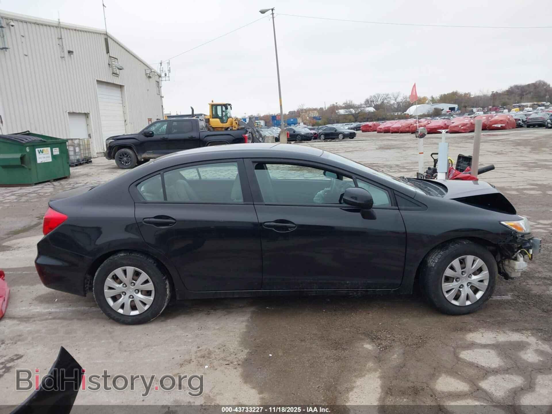 2012 HONDA CIVIC - VIN: 19XFB2F55CE004527 - Фото 13